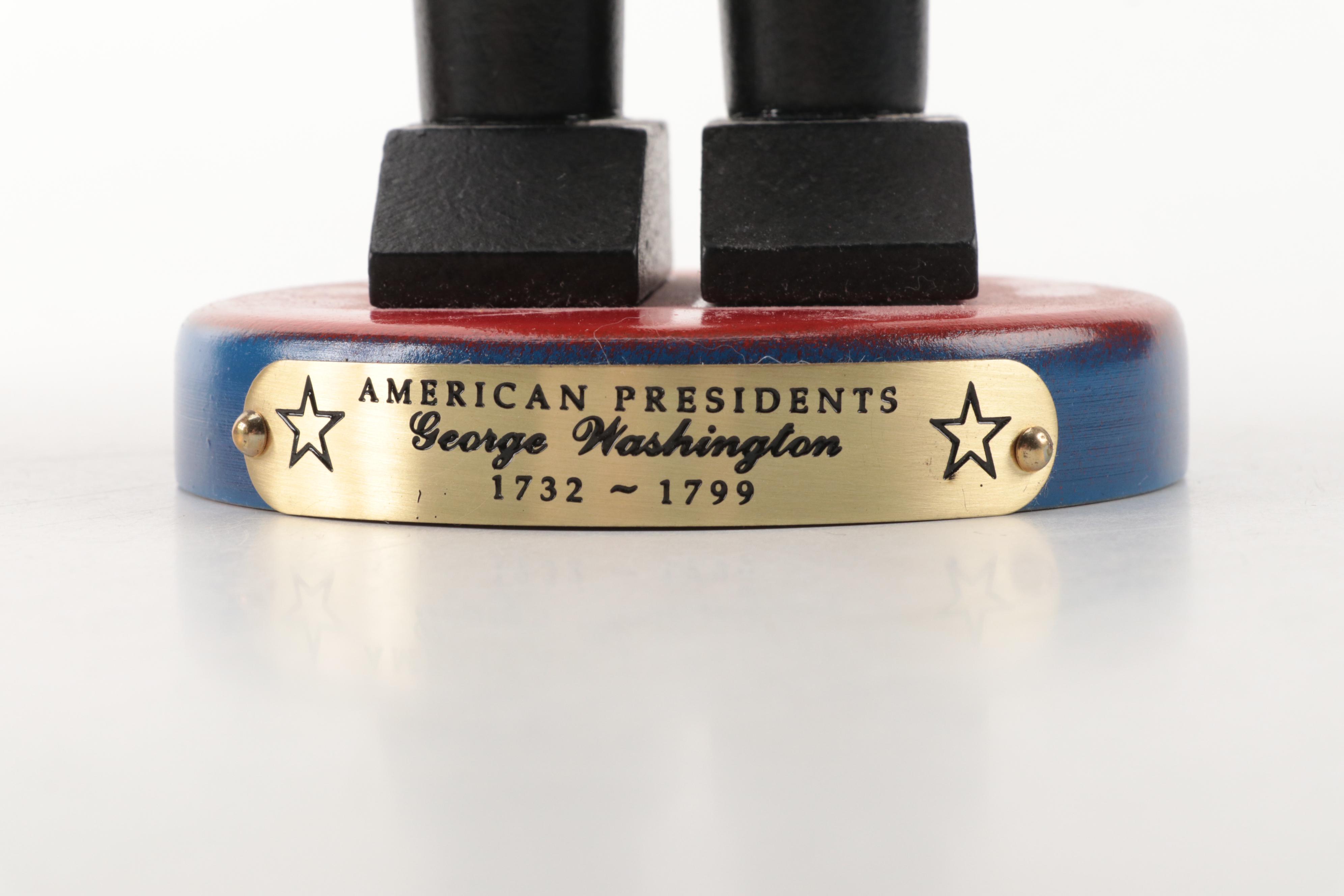 Christian Ulbricht Teddy Roosevelt, Steinbach George Washington Nutcrackers