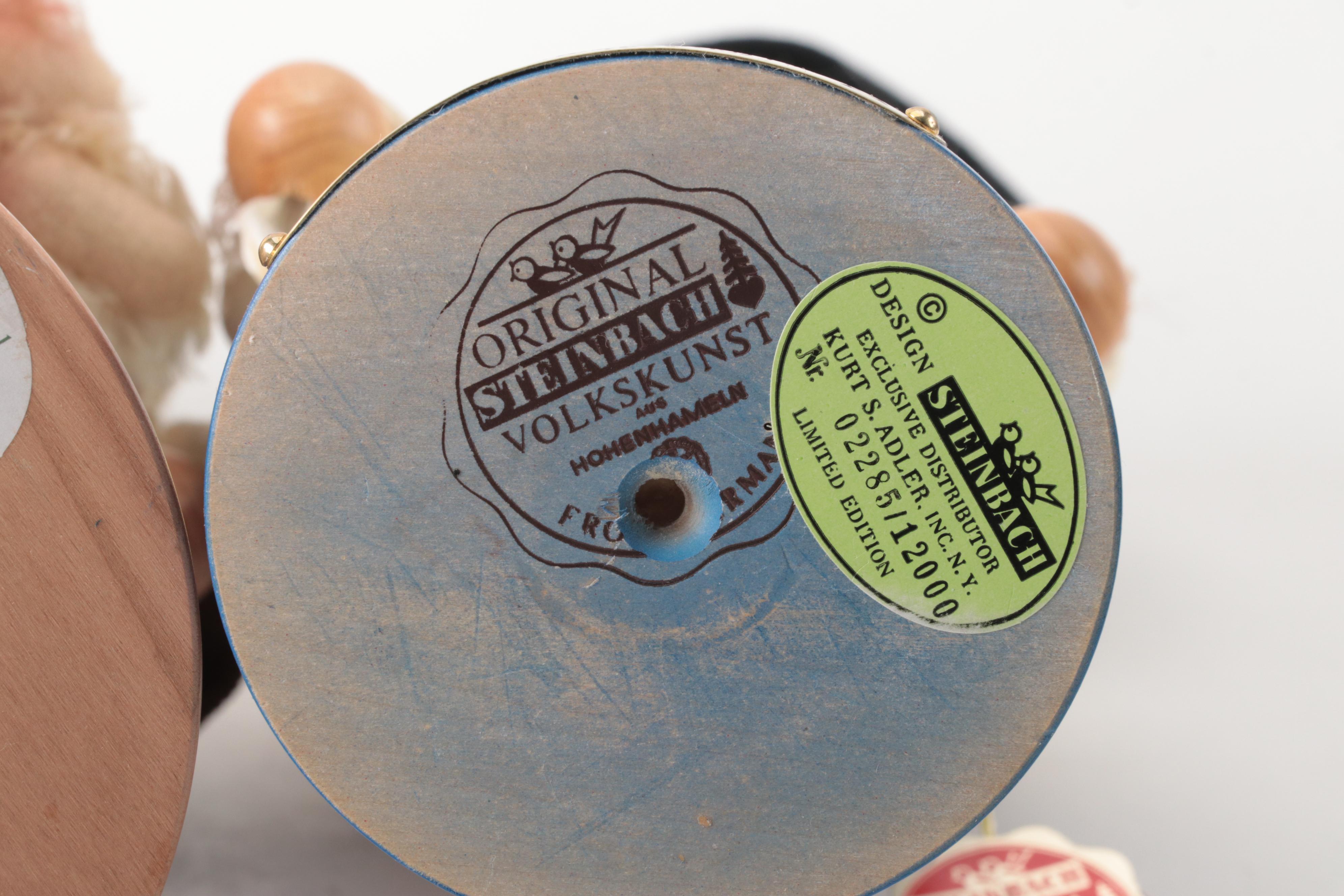 Christian Ulbricht Teddy Roosevelt, Steinbach George Washington Nutcrackers