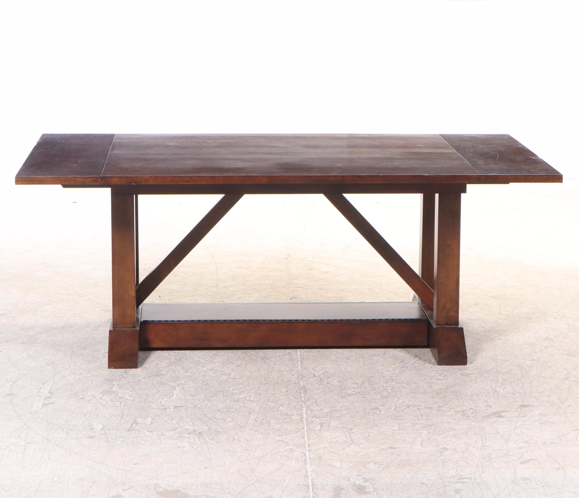 Six-Piece Farmhouse Style Dining Set, Incl. Klaussner and Calmart International