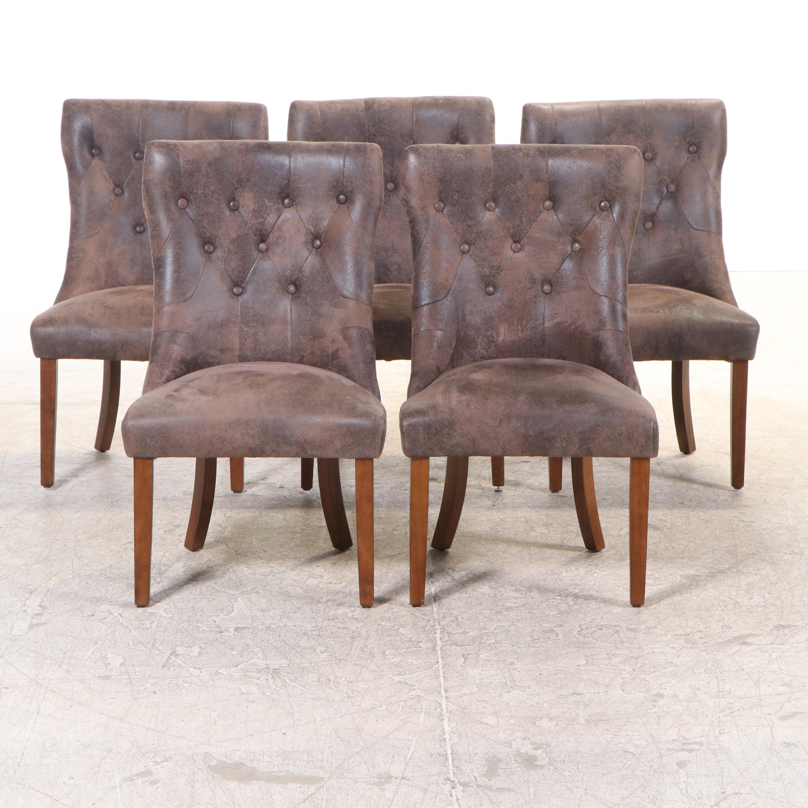 Six-Piece Farmhouse Style Dining Set, Incl. Klaussner and Calmart International