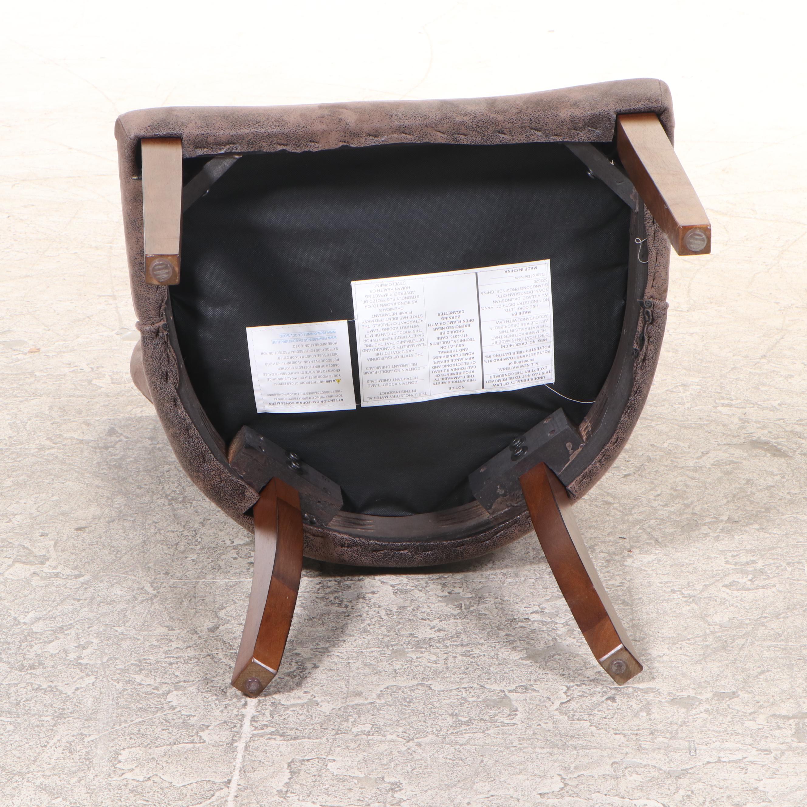 Six-Piece Farmhouse Style Dining Set, Incl. Klaussner and Calmart International