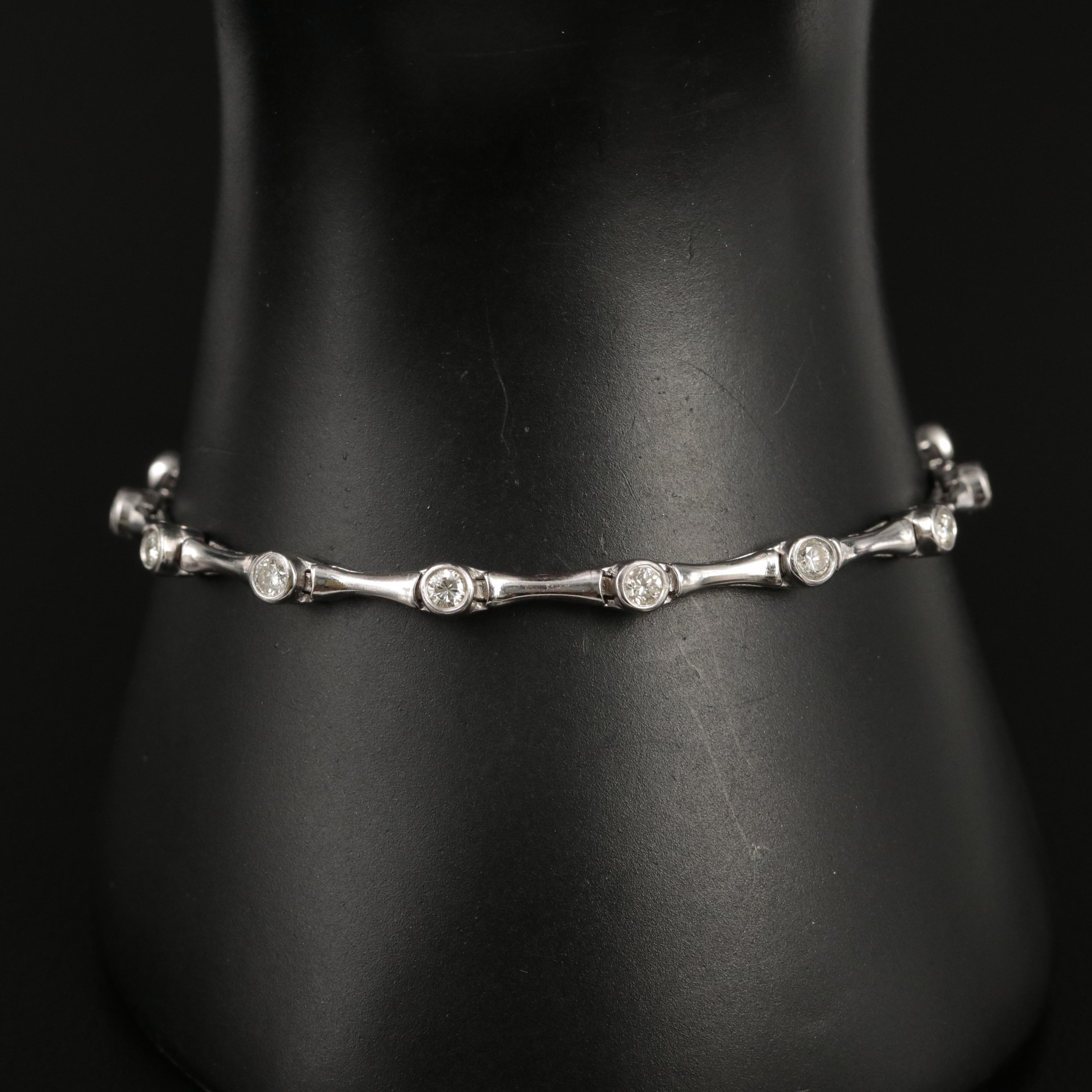 14K 1.12 CTW Diamond Bracelet