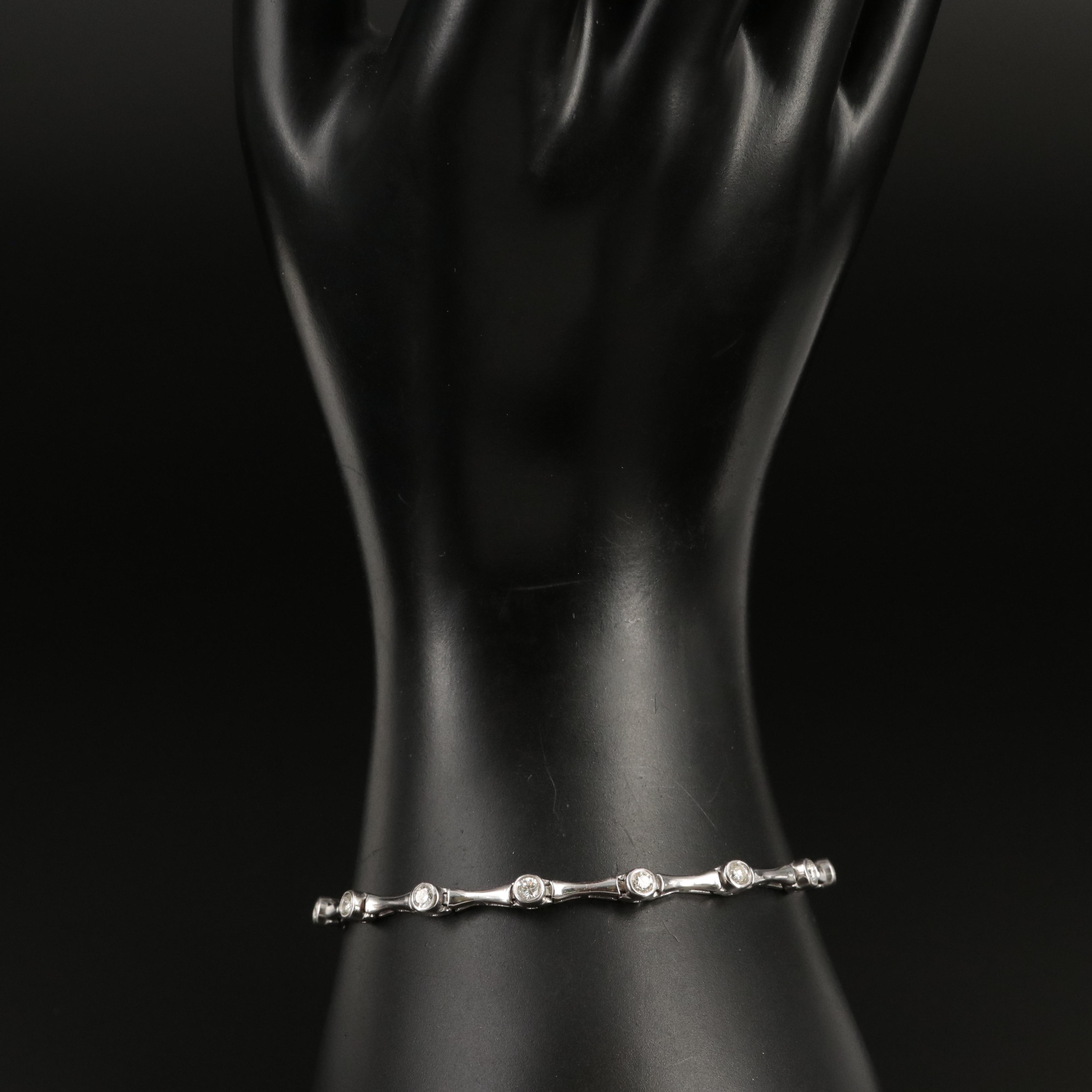 14K 1.12 CTW Diamond Bracelet