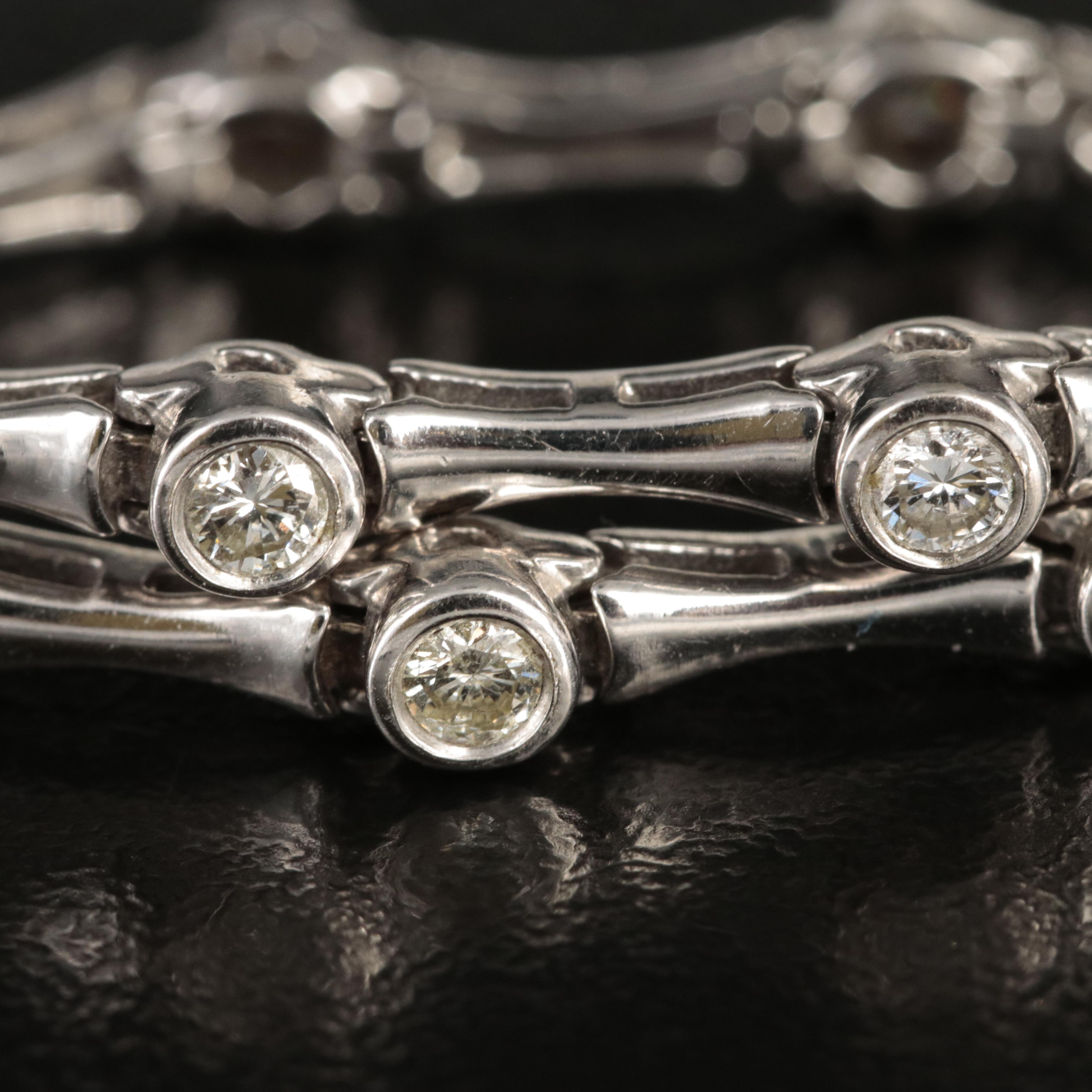 14K 1.12 CTW Diamond Bracelet