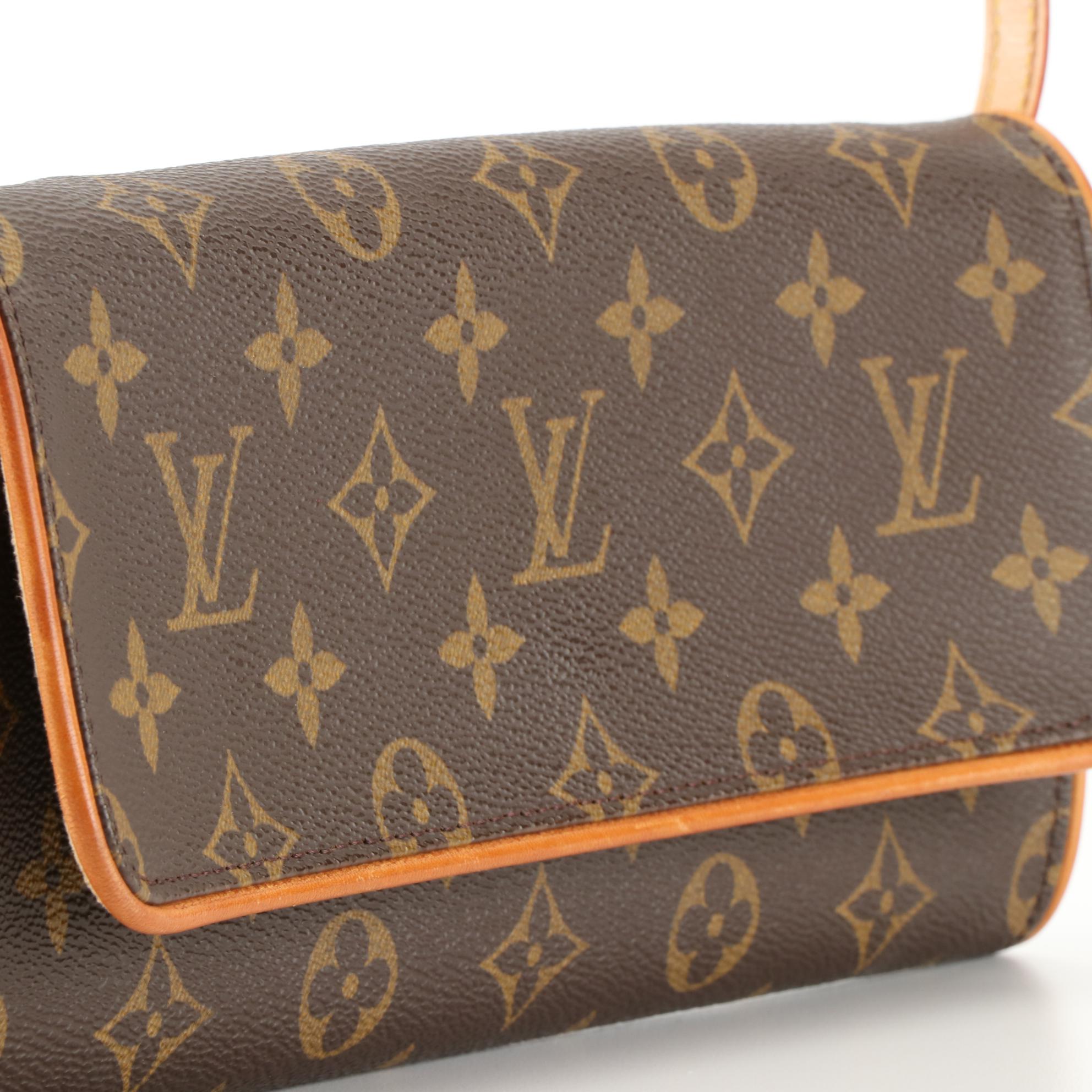 Louis Vuitton Twin GM Pochette in Monogram Canvas and Vachetta Leather