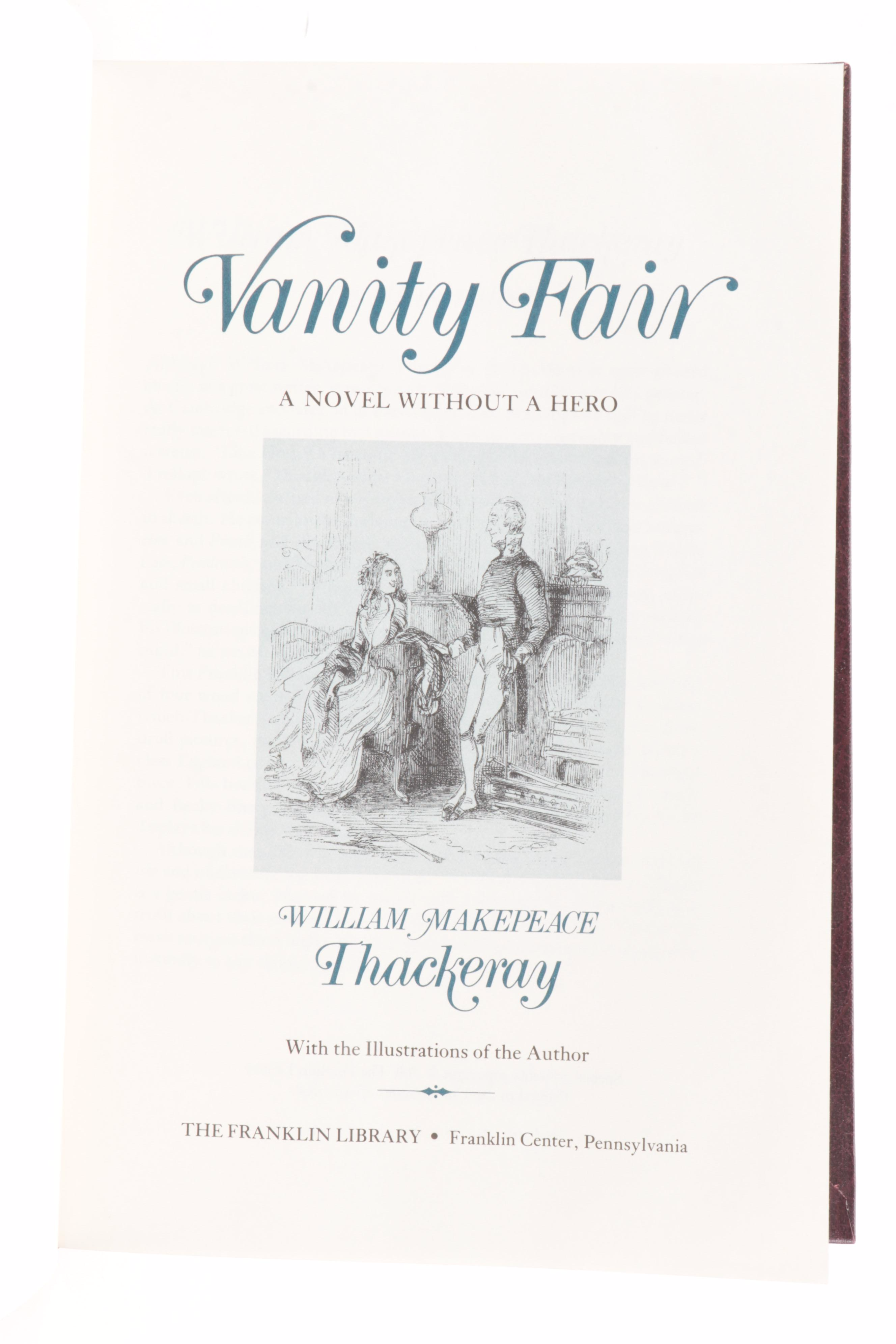 "Pride and Prejudice" and Other Franklin Library Classic Novels