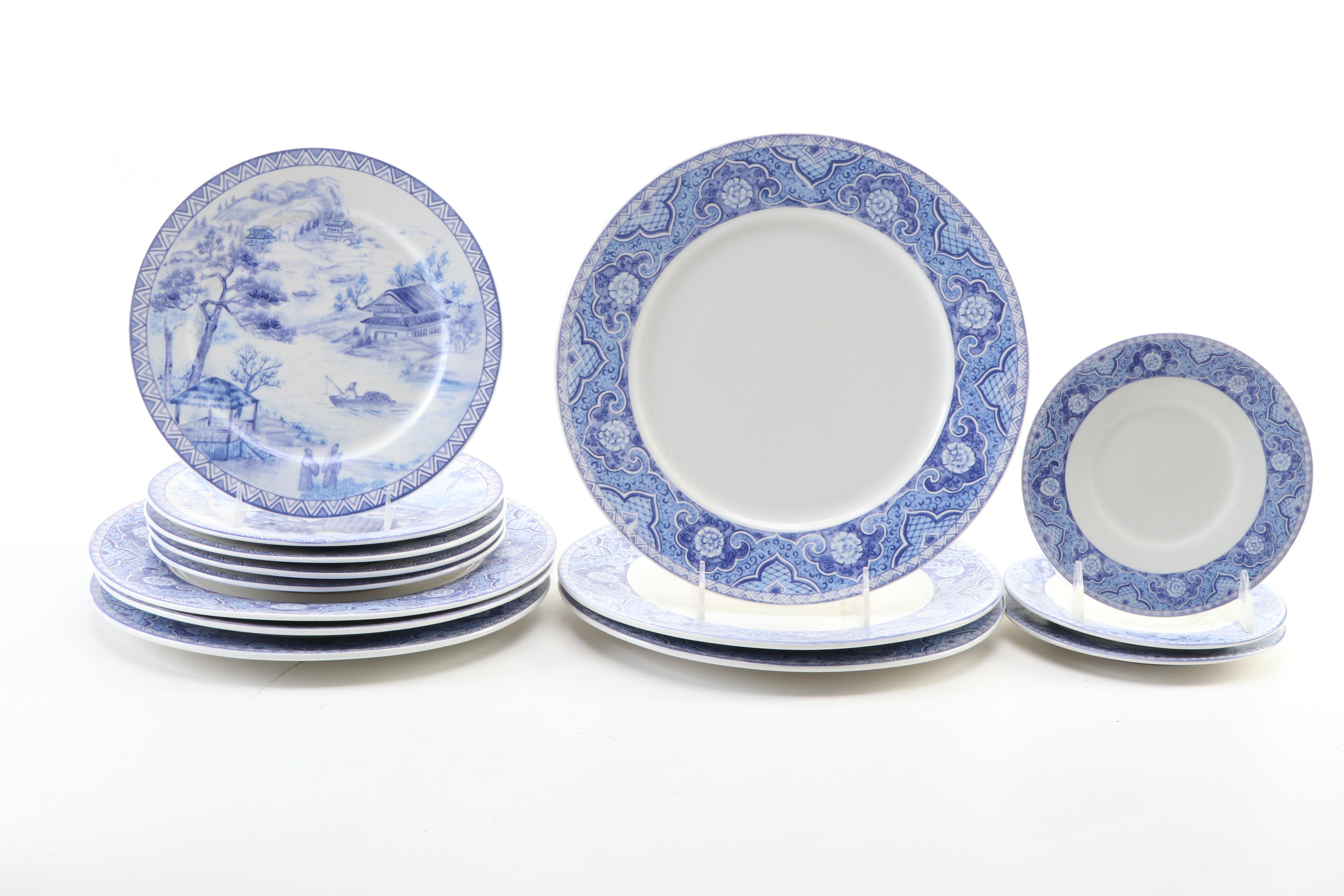 American Atelier at Home "Asian Toile" Stoneware Collection