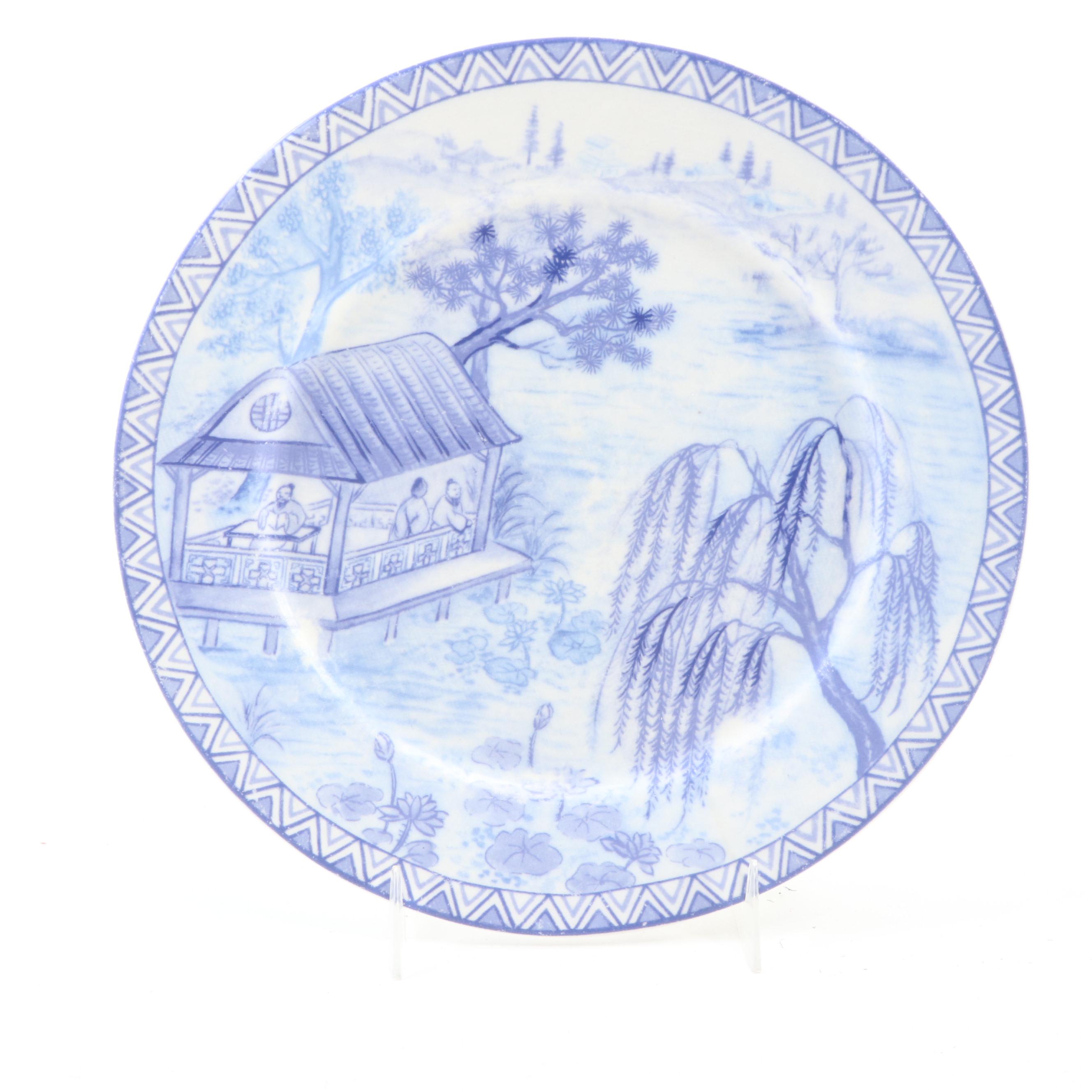 American Atelier at Home "Asian Toile" Stoneware Collection