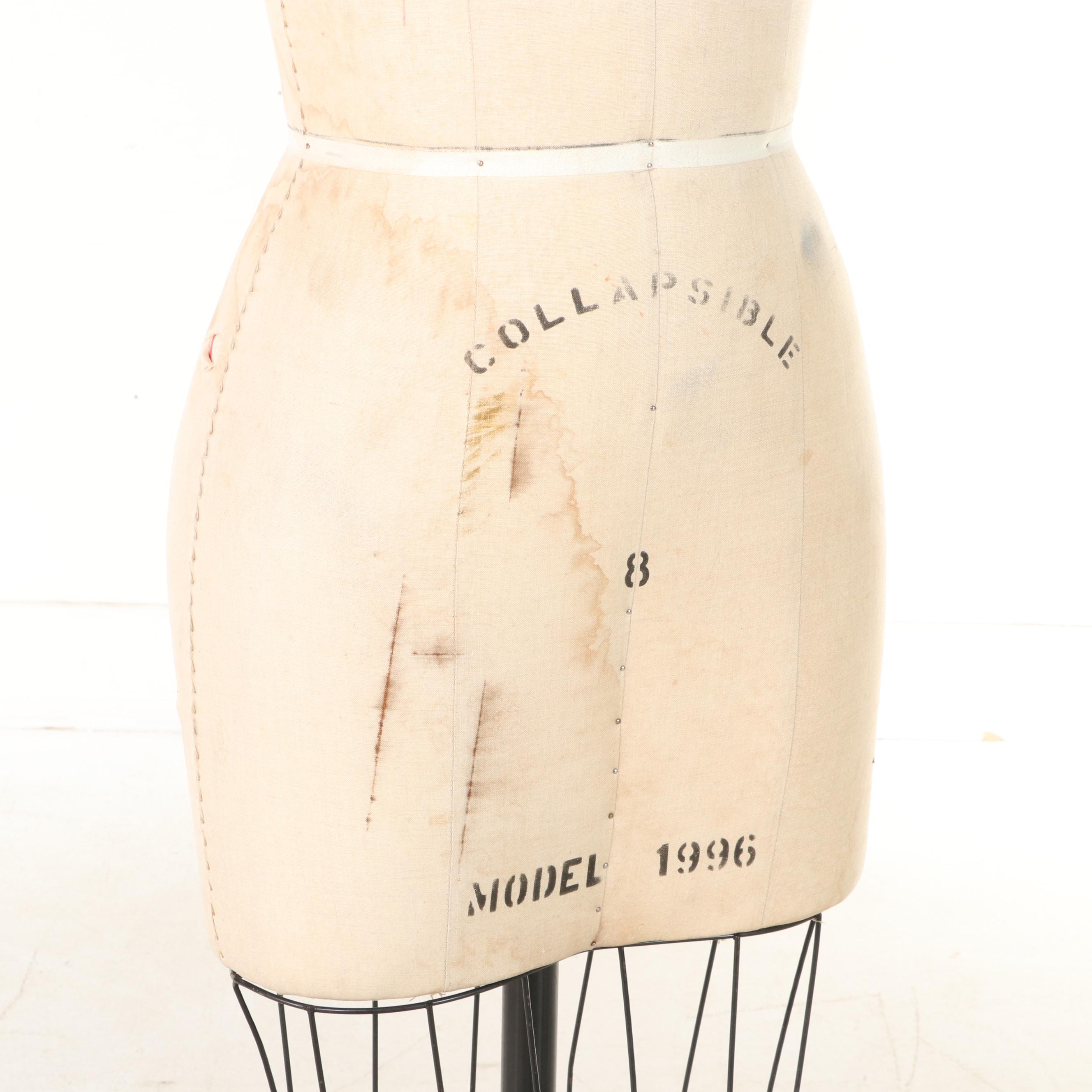 Wolf Form Co. "Model 1996" Female Dress Form, 20th Century
