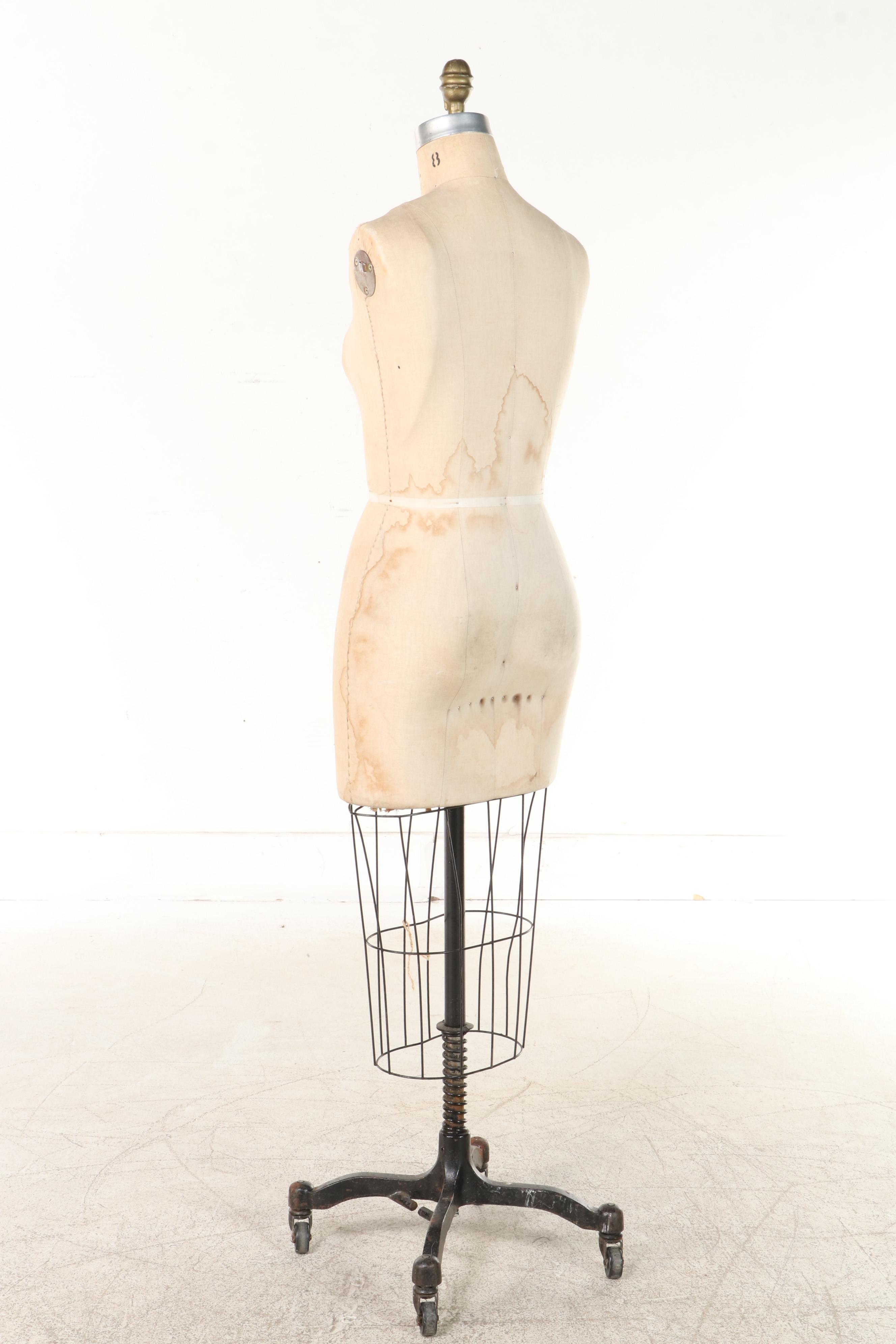 Wolf Form Co. "Model 1996" Female Dress Form, 20th Century