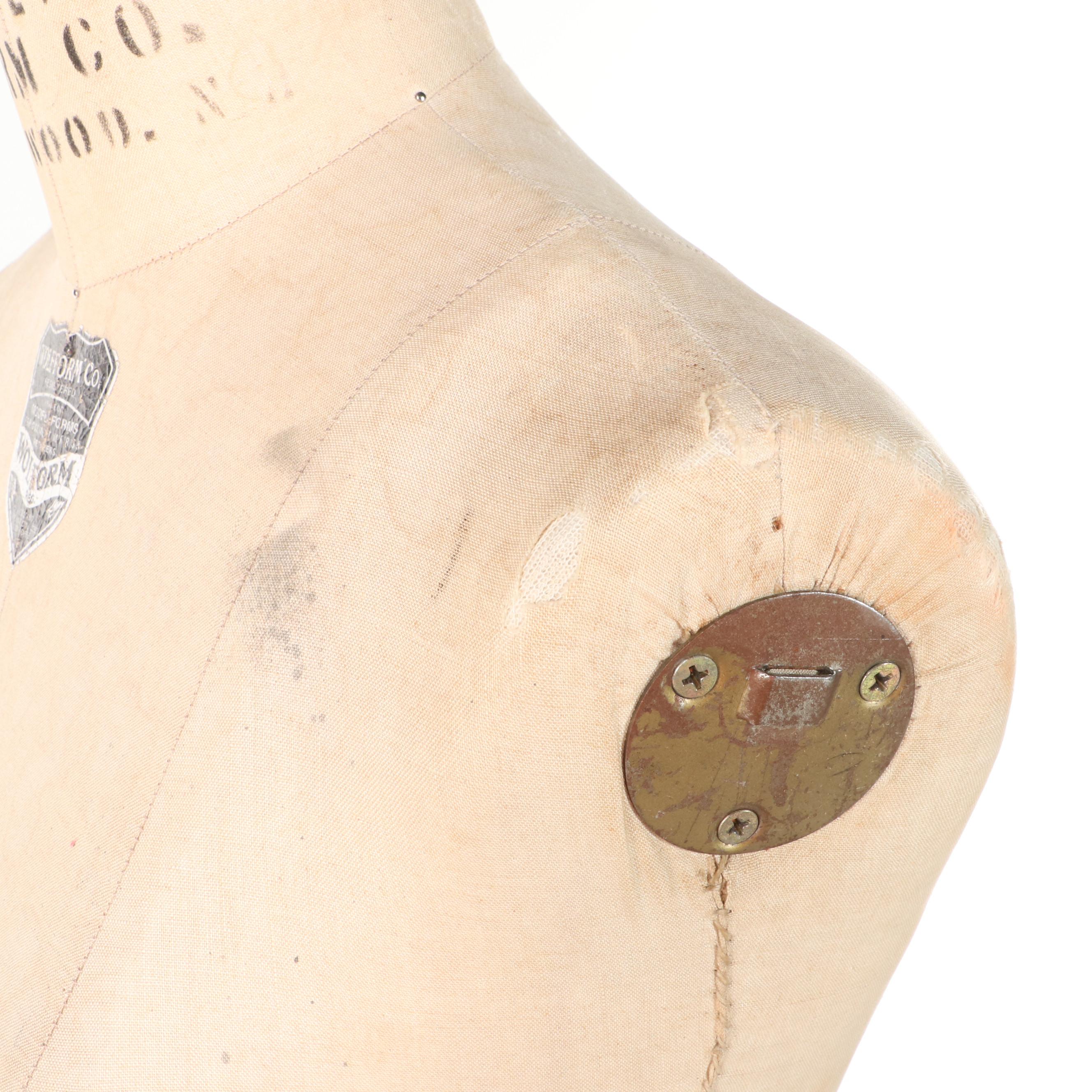 Wolf Form Co. "Model 1996" Female Dress Form, 20th Century