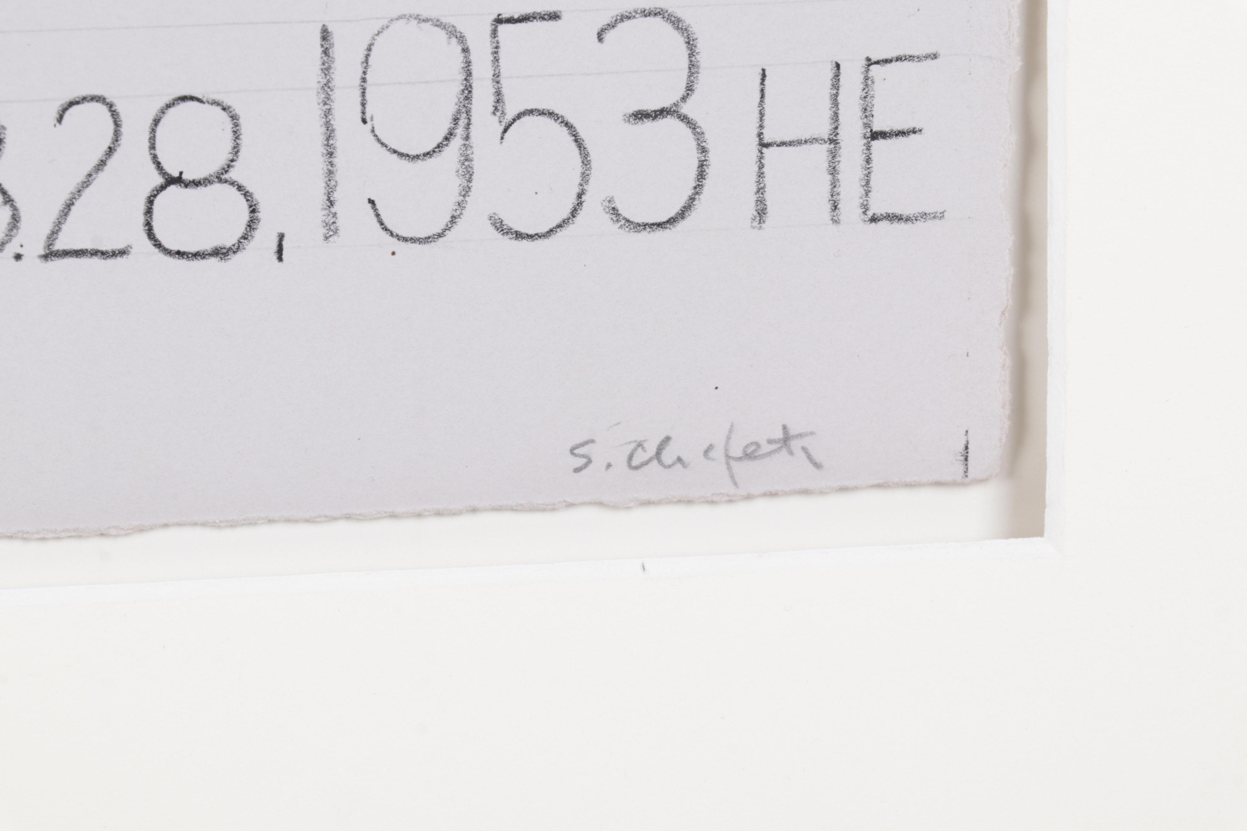 Sidney Chafetz Lithograph "Alfred Jodl," 1991