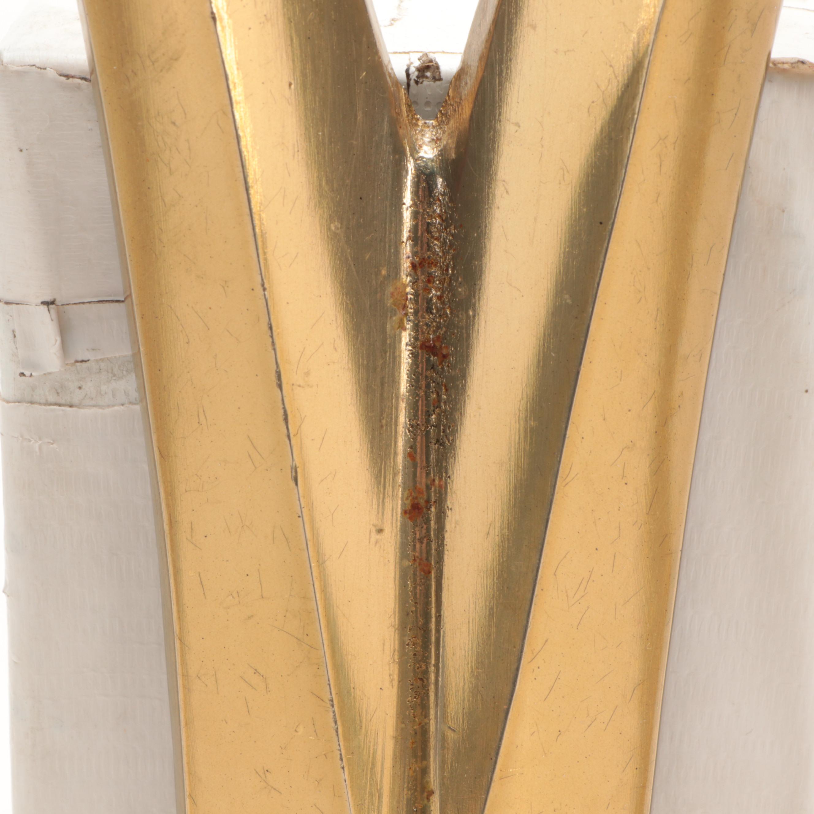 McDonald's "Golden Arches" Brass Wall Hanging Logo