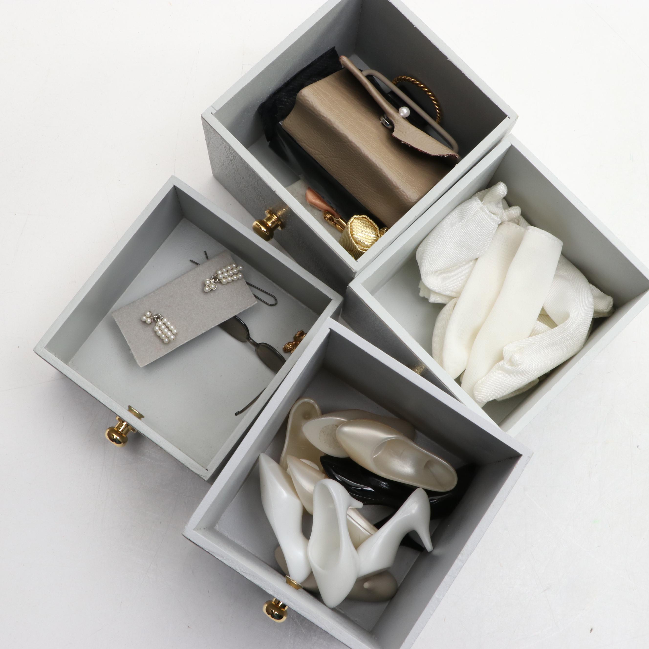 Franklin Mint "The Jackie Doll" with Clothes and Doll Case