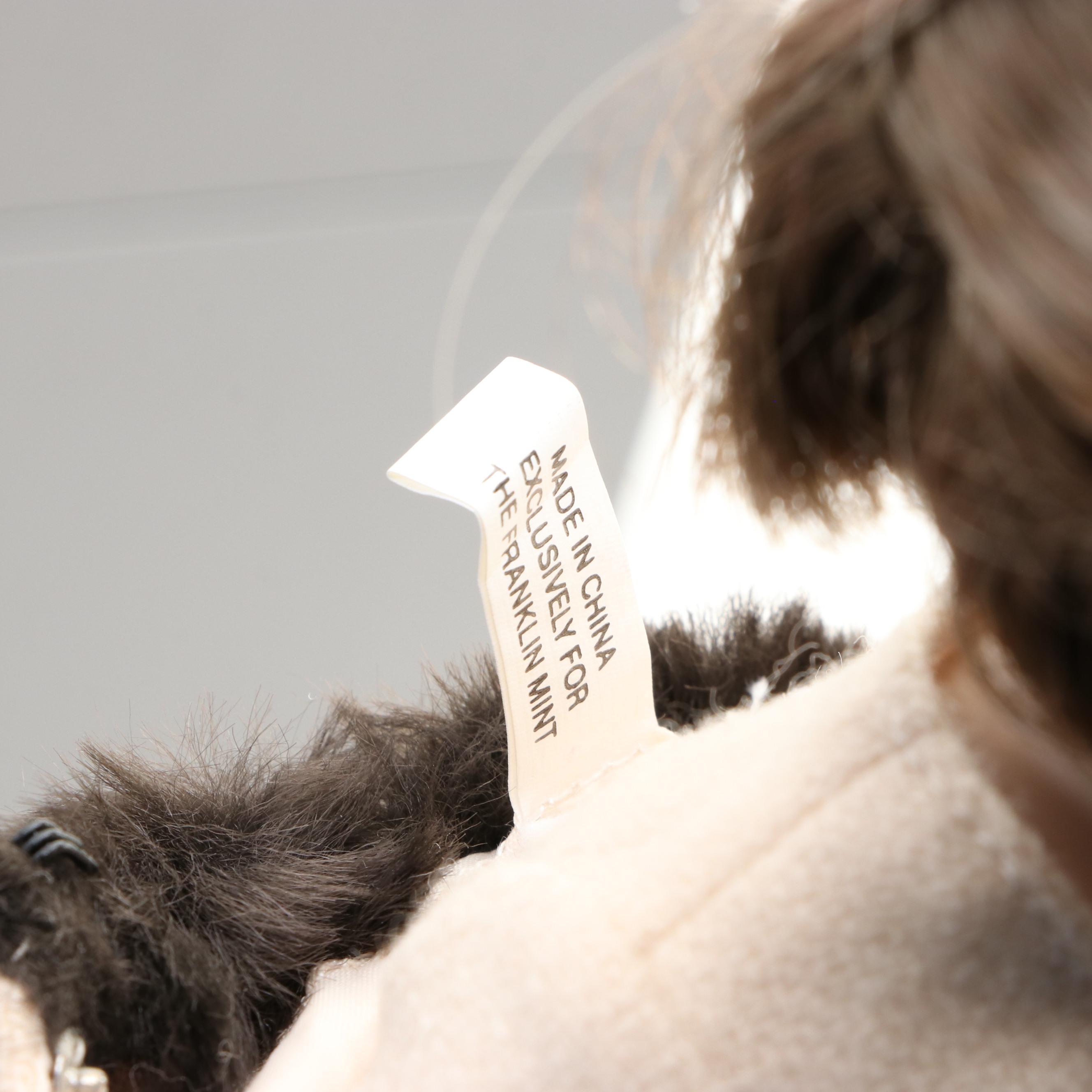 Franklin Mint "The Jackie Doll" with Clothes and Doll Case