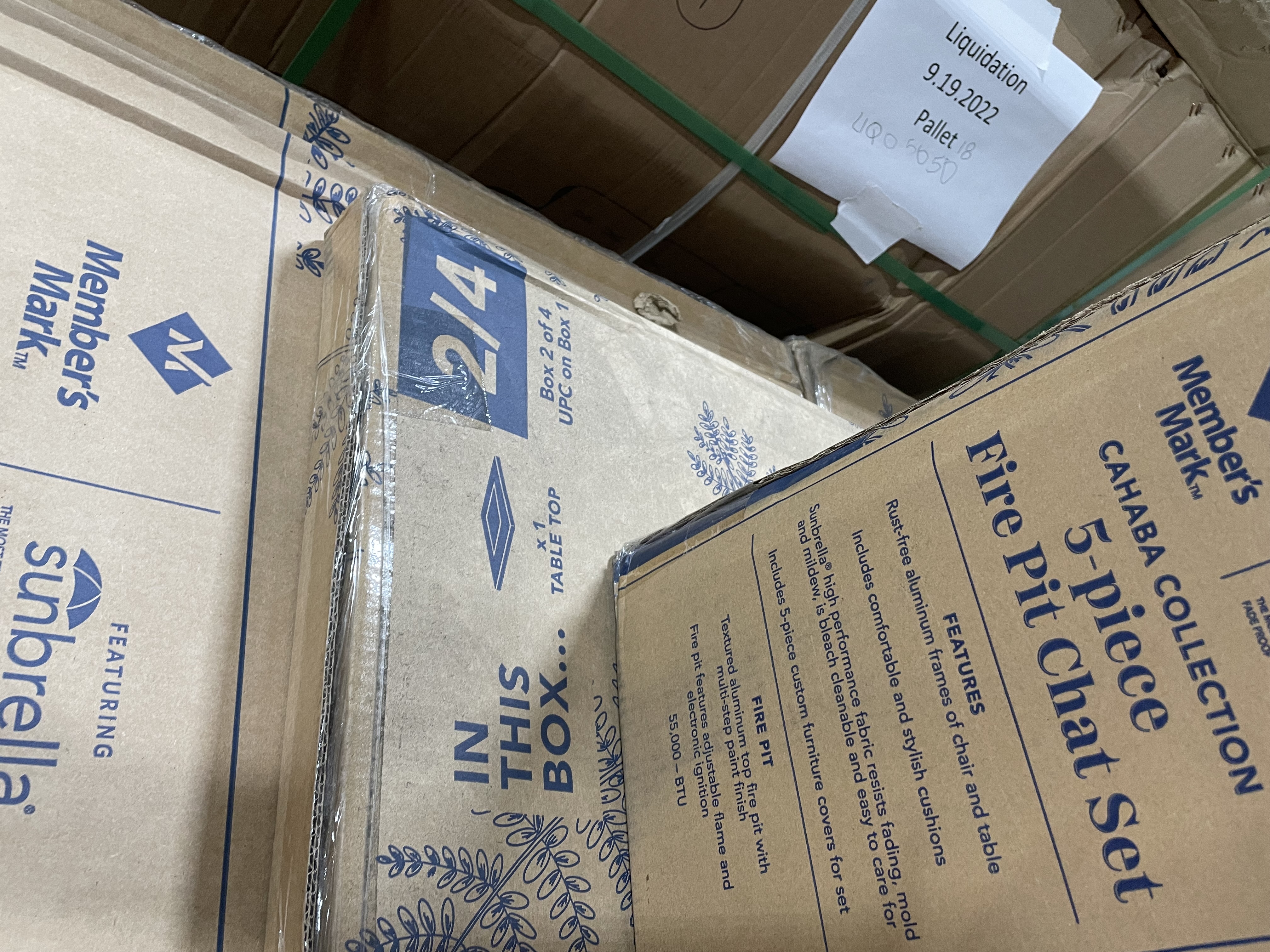 Member's Mark Cahaba 4-Piece Fire Chat Set