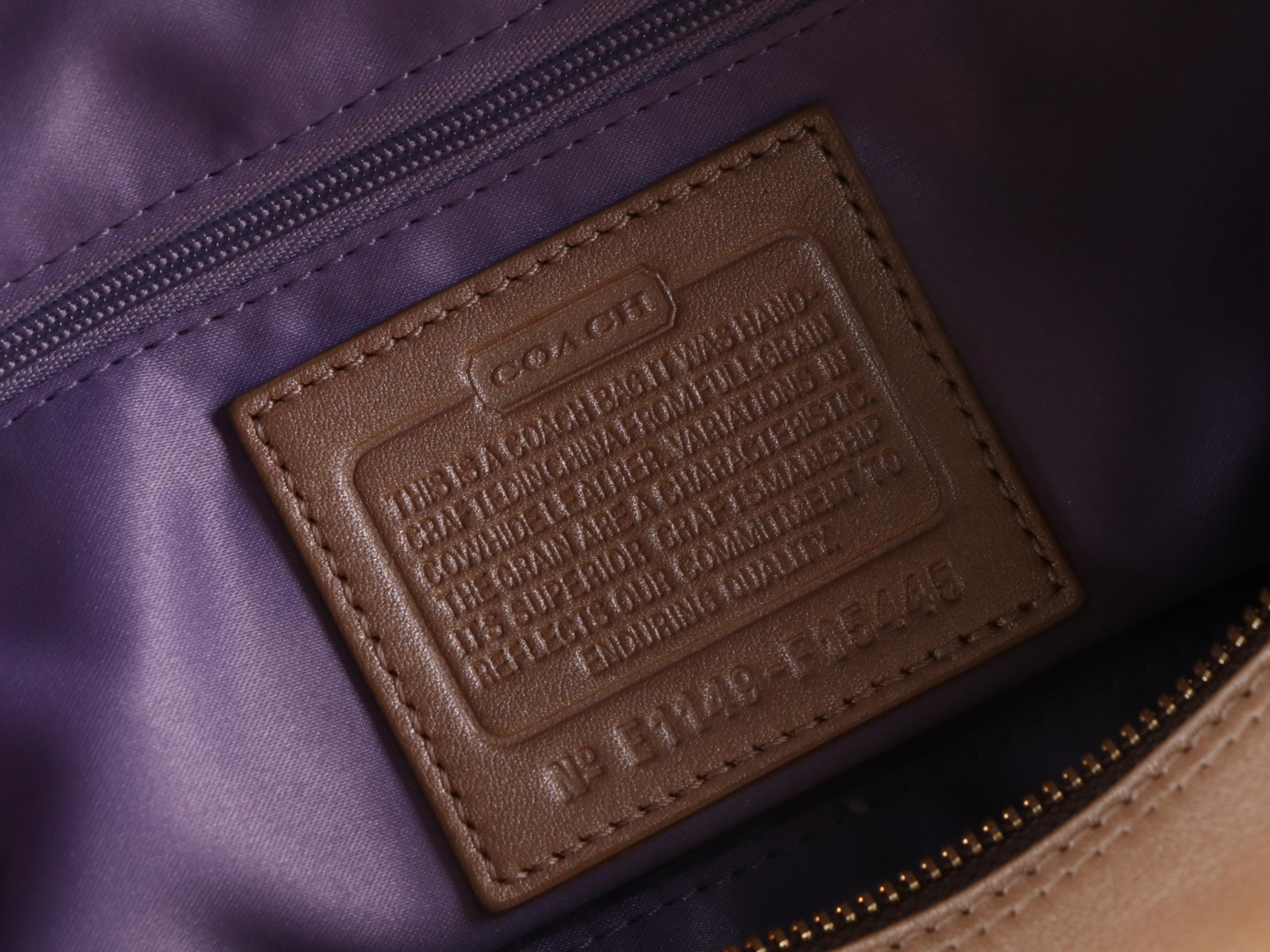 Coach Ashley F15445 Satchel in Leather with Retail Bag