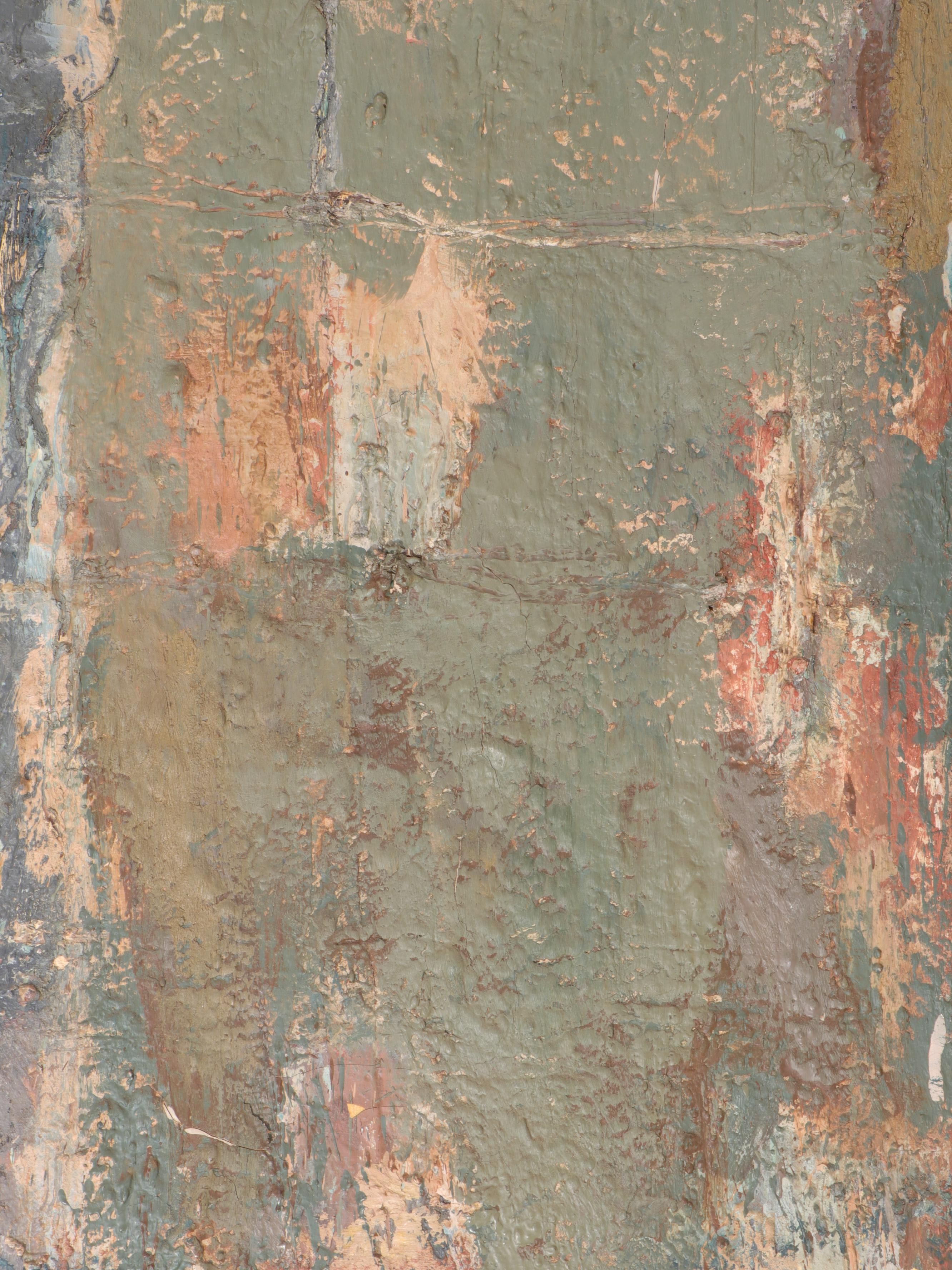 Michael David Encaustic Oil Painting "Marsyus," 1983