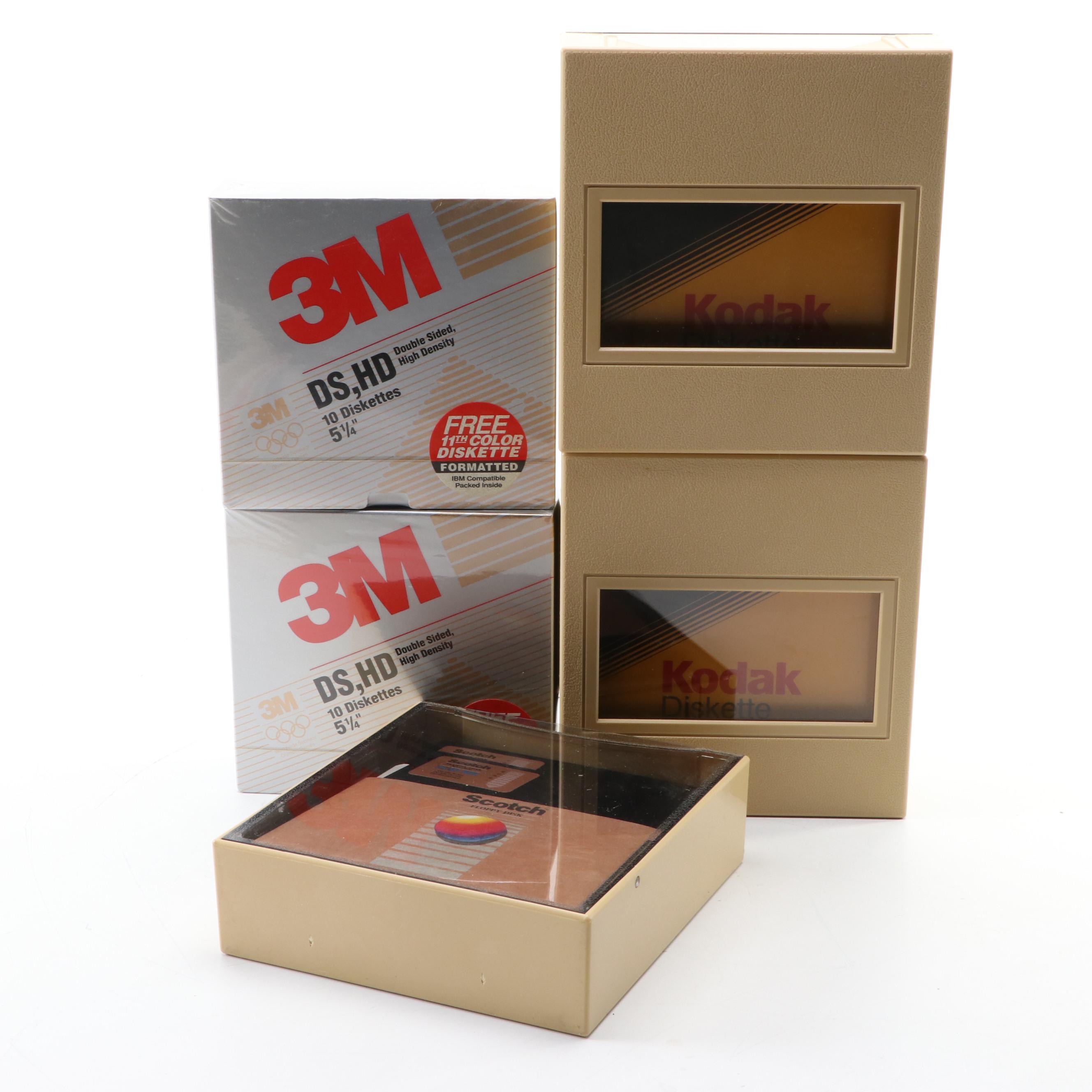 Commodore Floppy Disk Single Drives, Keyboard With Manuals and Accessories