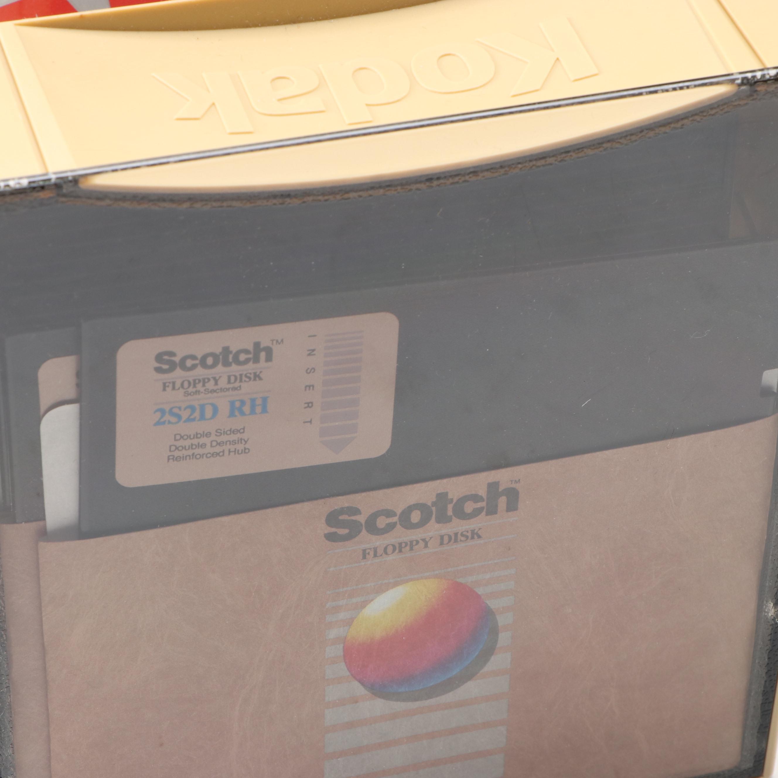 Commodore Floppy Disk Single Drives, Keyboard With Manuals and Accessories