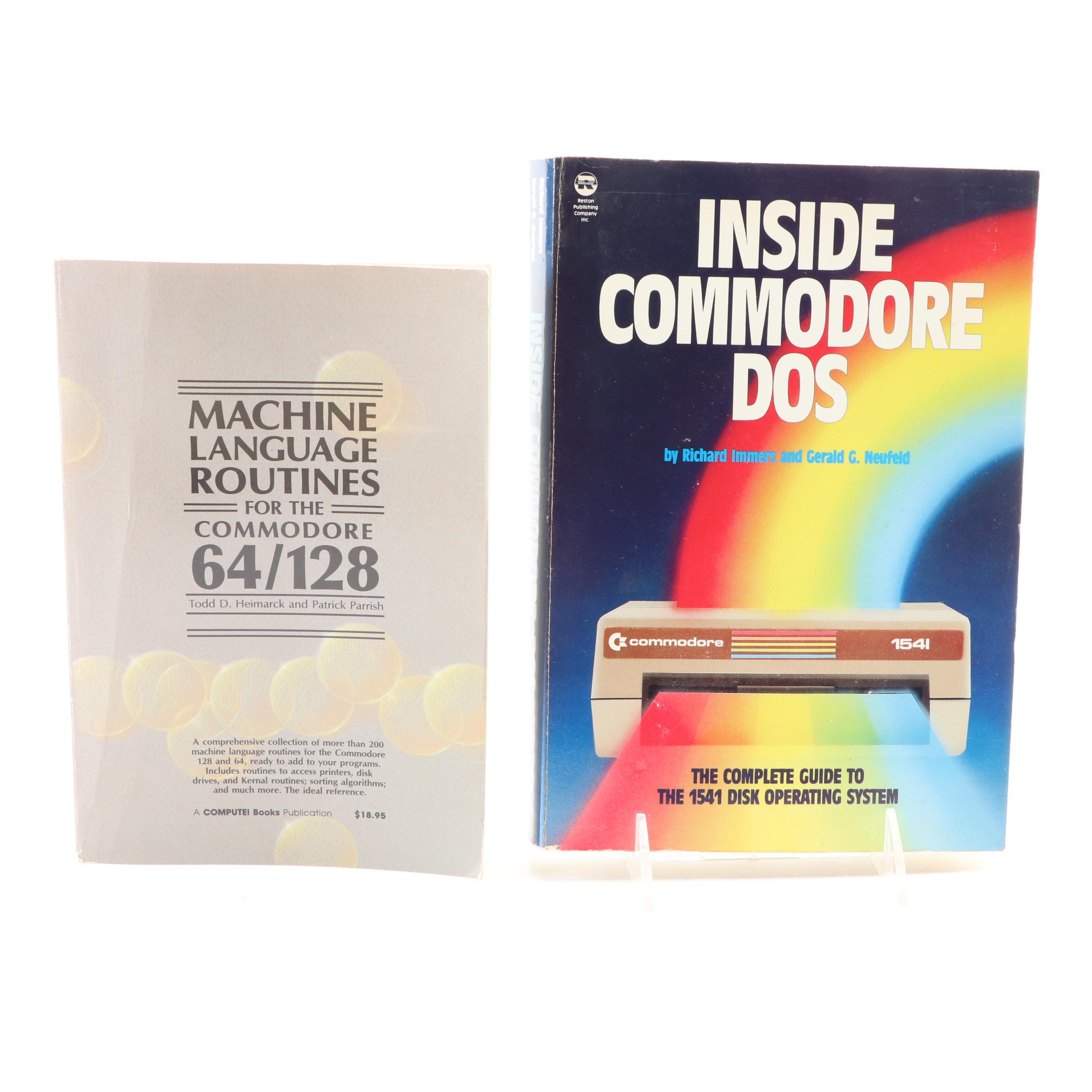 Commodore Floppy Disk Single Drives, Keyboard With Manuals and Accessories