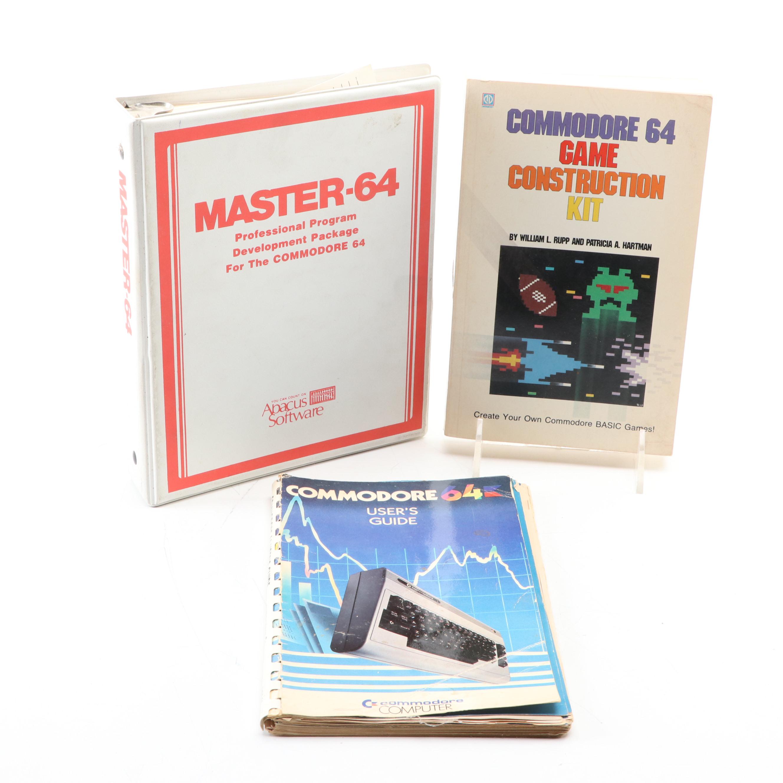 Commodore Floppy Disk Single Drives, Keyboard With Manuals and Accessories