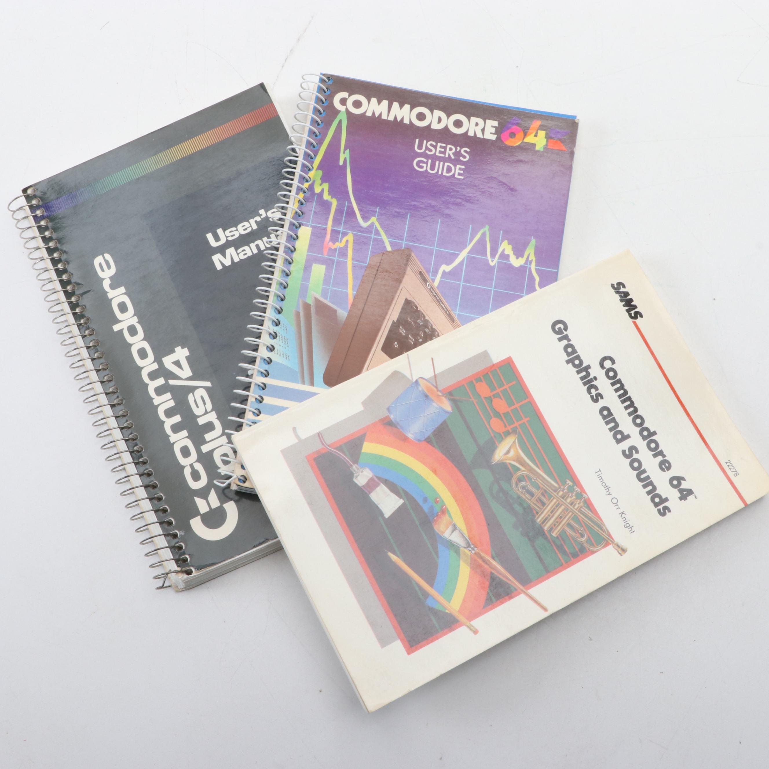 Commodore Floppy Disk Single Drives, Keyboard With Manuals and Accessories