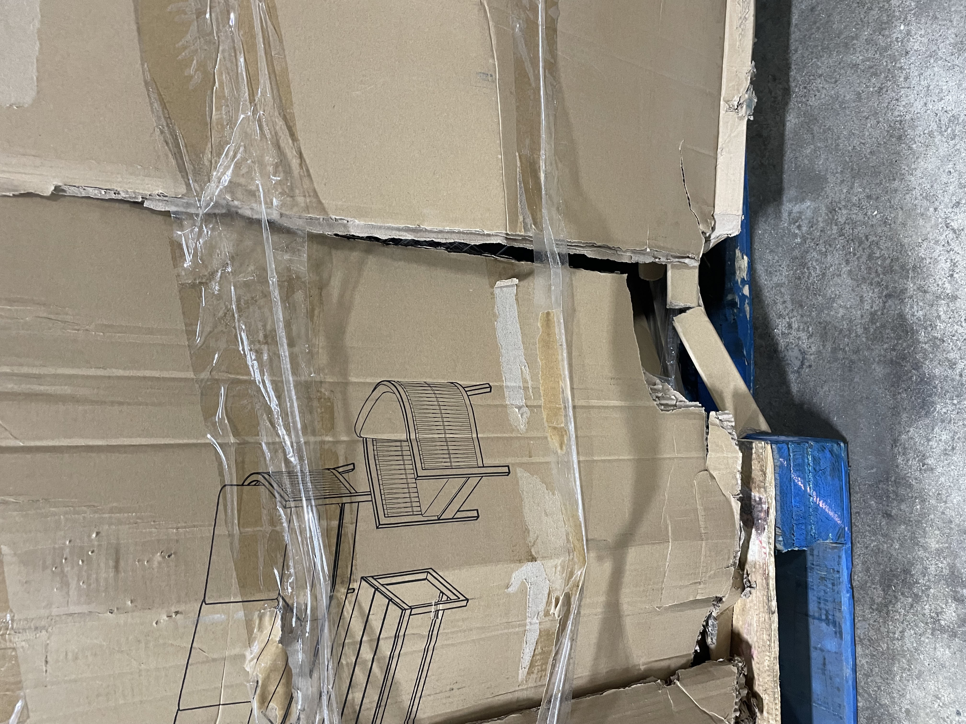 Member's Mark Agio Ember Four-Piece Patio Deep Seating Set