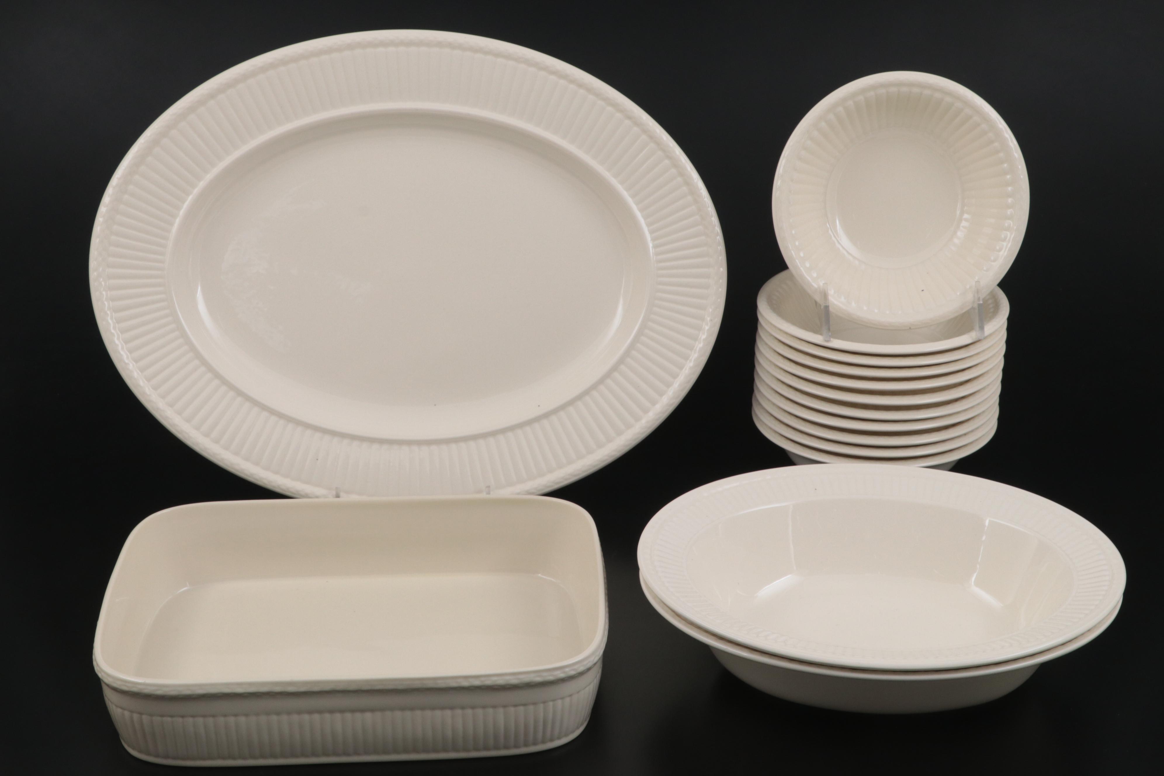 Wedgwood Creamware "Edme" Dinnerware Collection