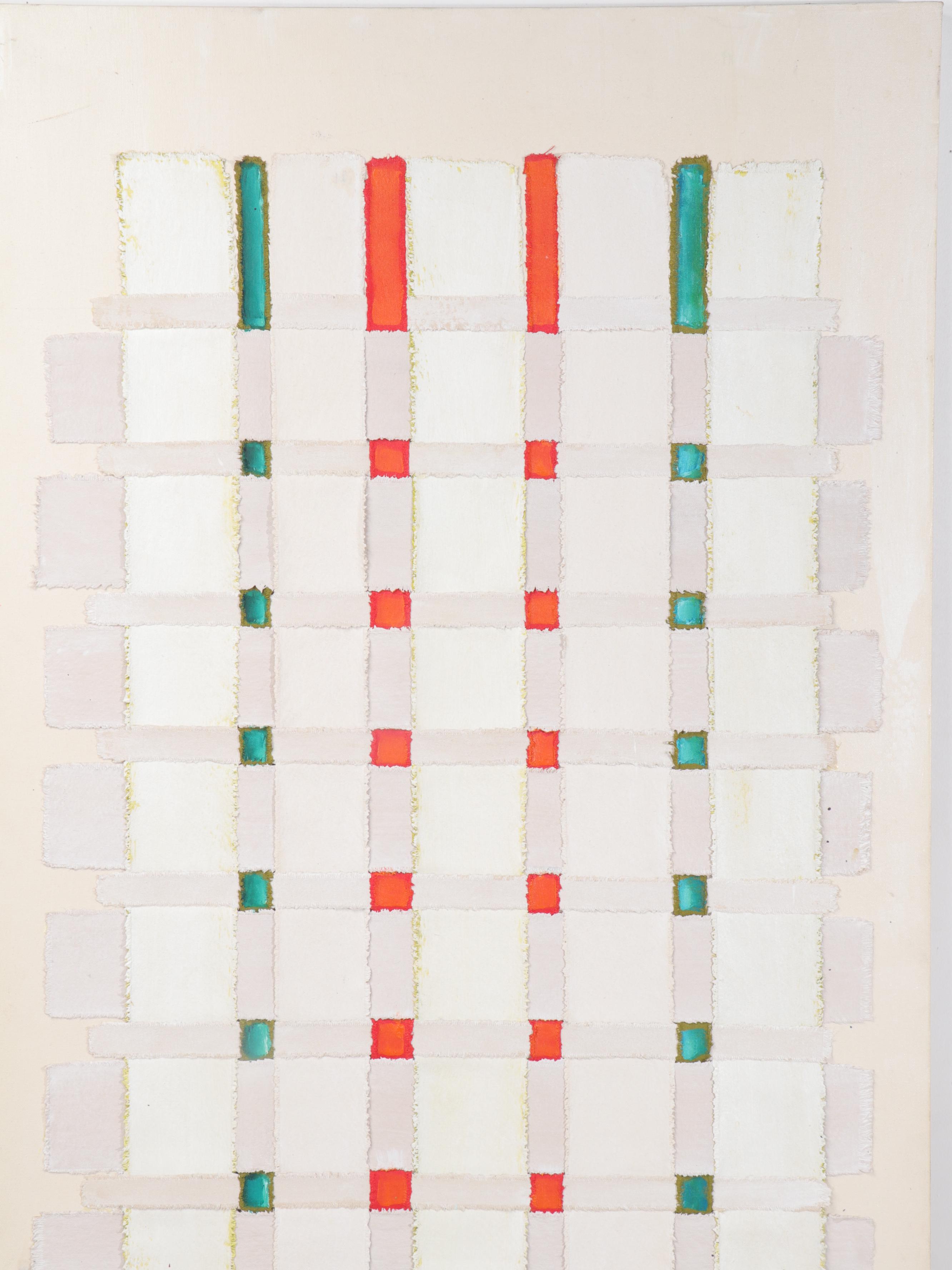 Jeffrey Scott Lewis Large-Scale Mixed Media Painting