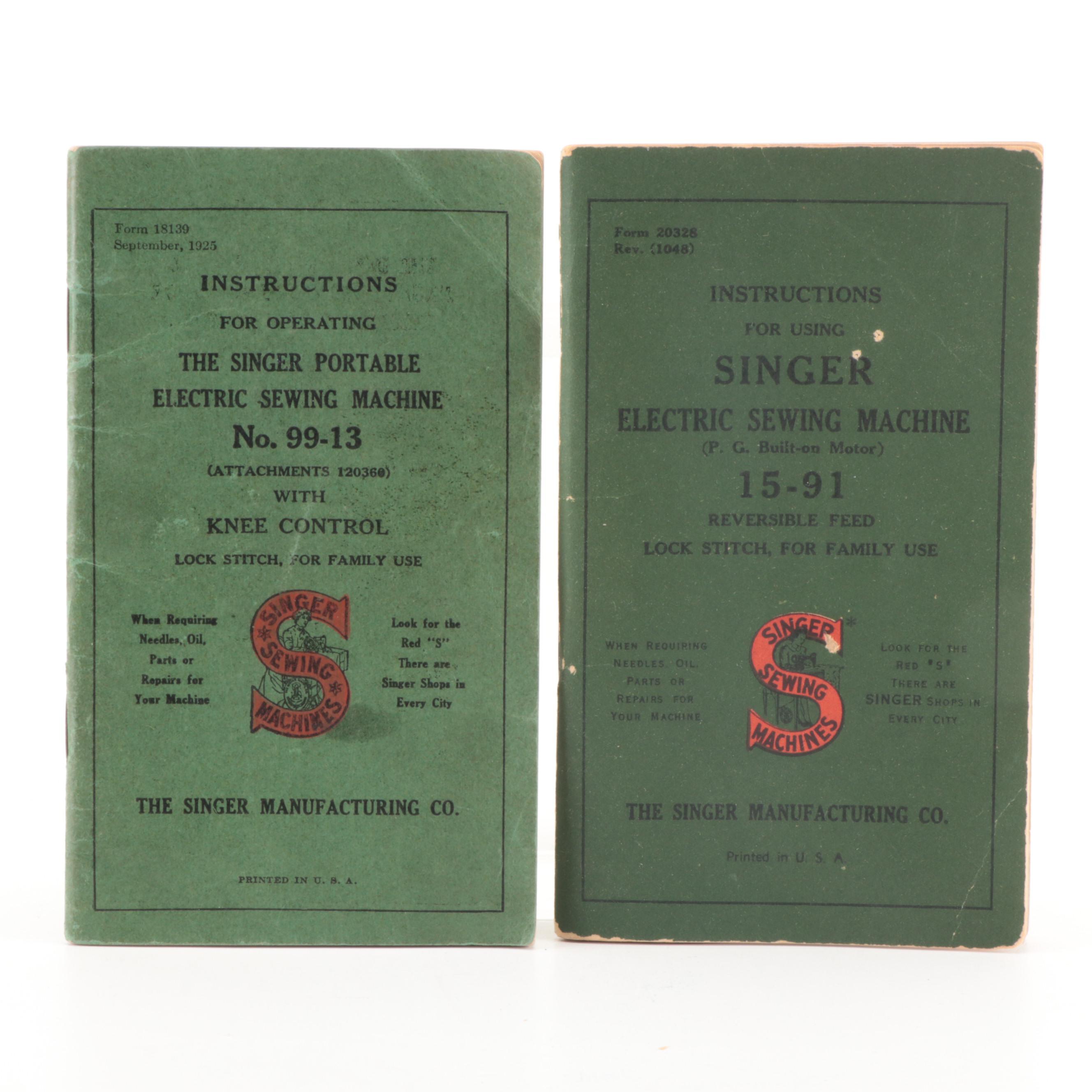 Singer Sewing Machine Buttonhole Attachment and Other Accessories, Mid-20th C.