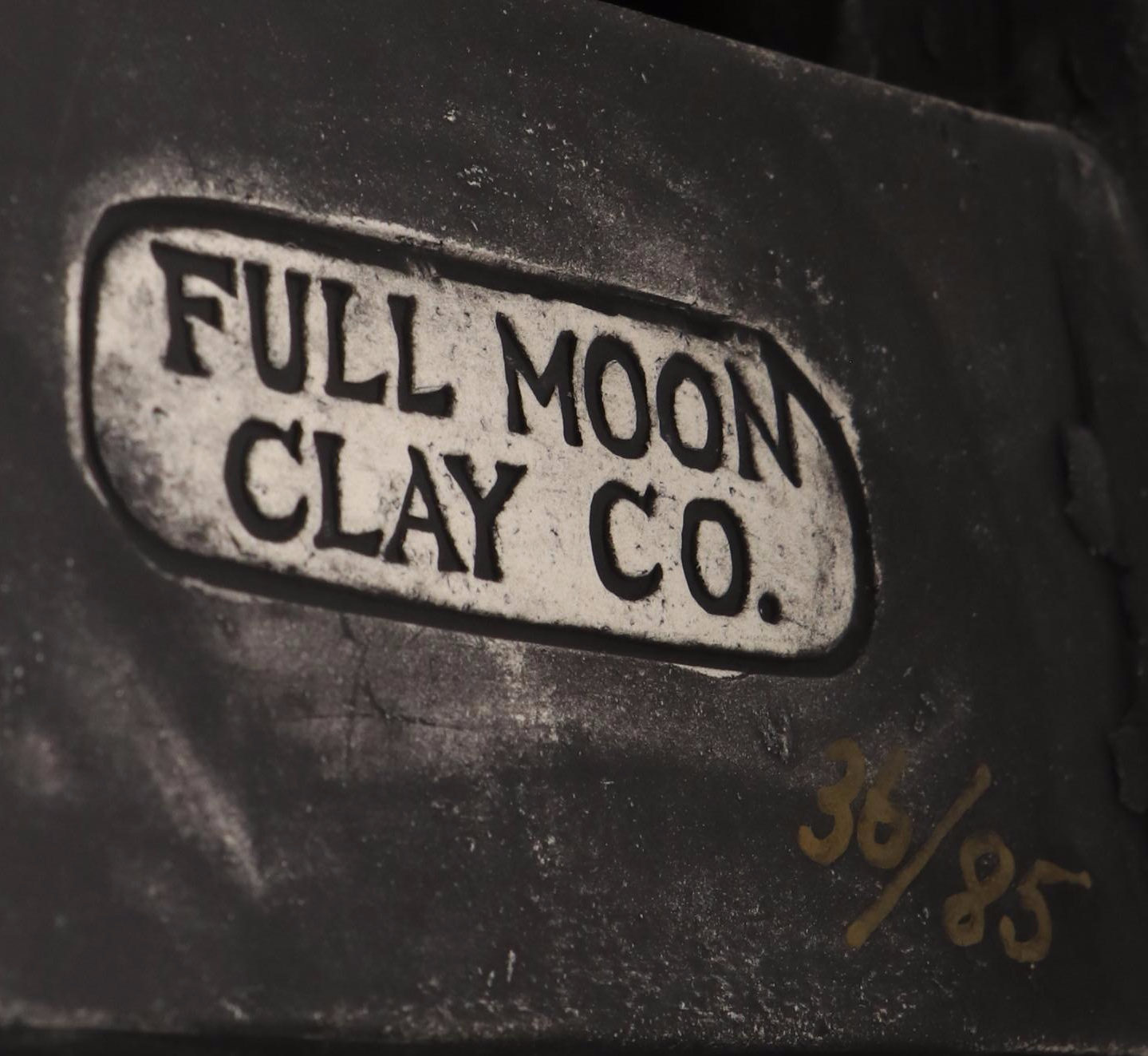 Full Moon Clay Co. Hand-Crafted Ceramic Wedding Figurine