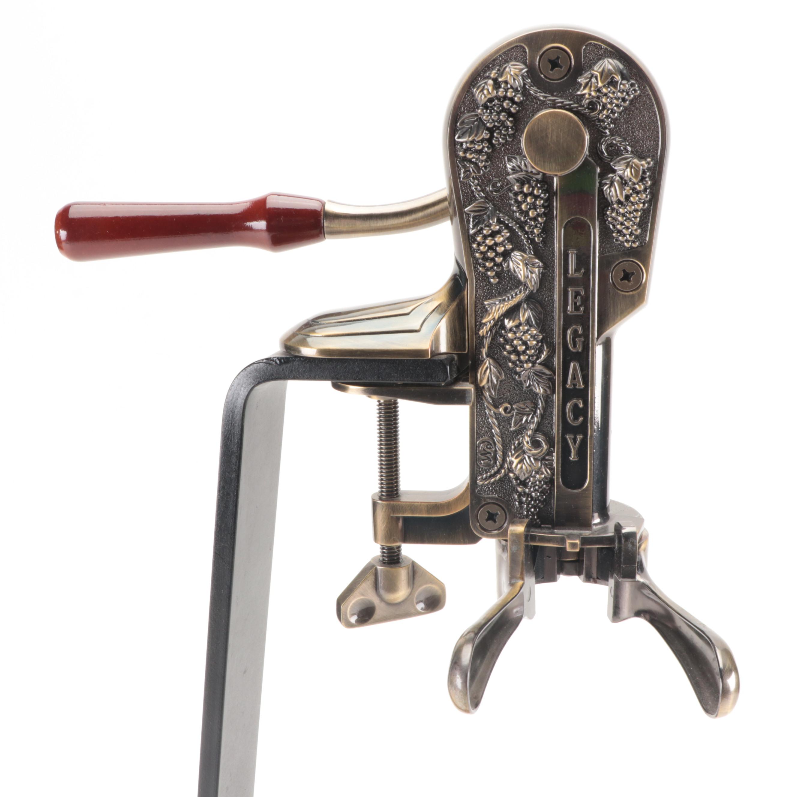 Legacy Corkscrew with Wooden Stand