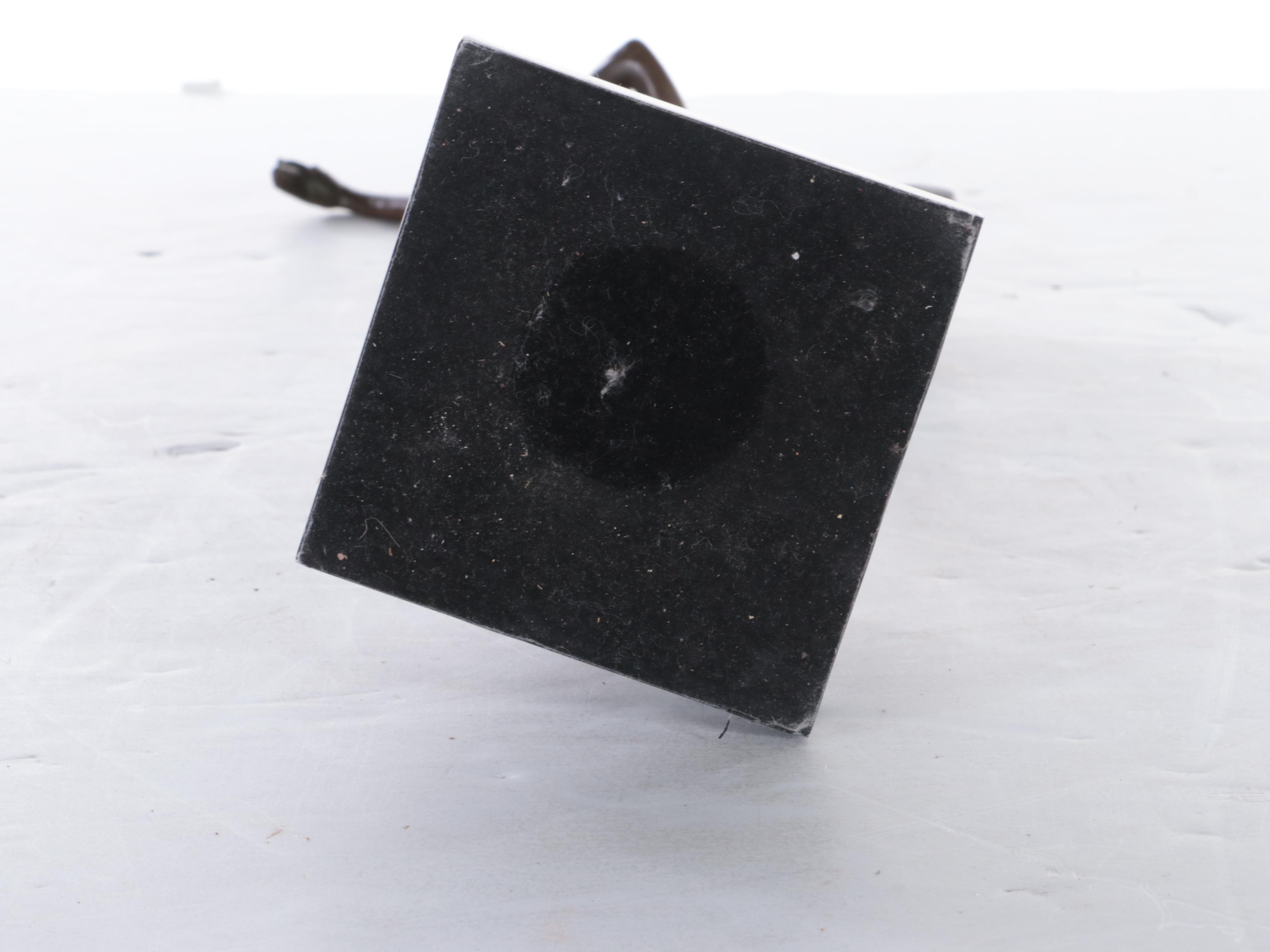 Aldo Vitaleh Bronze Sculpture of Female Dancer