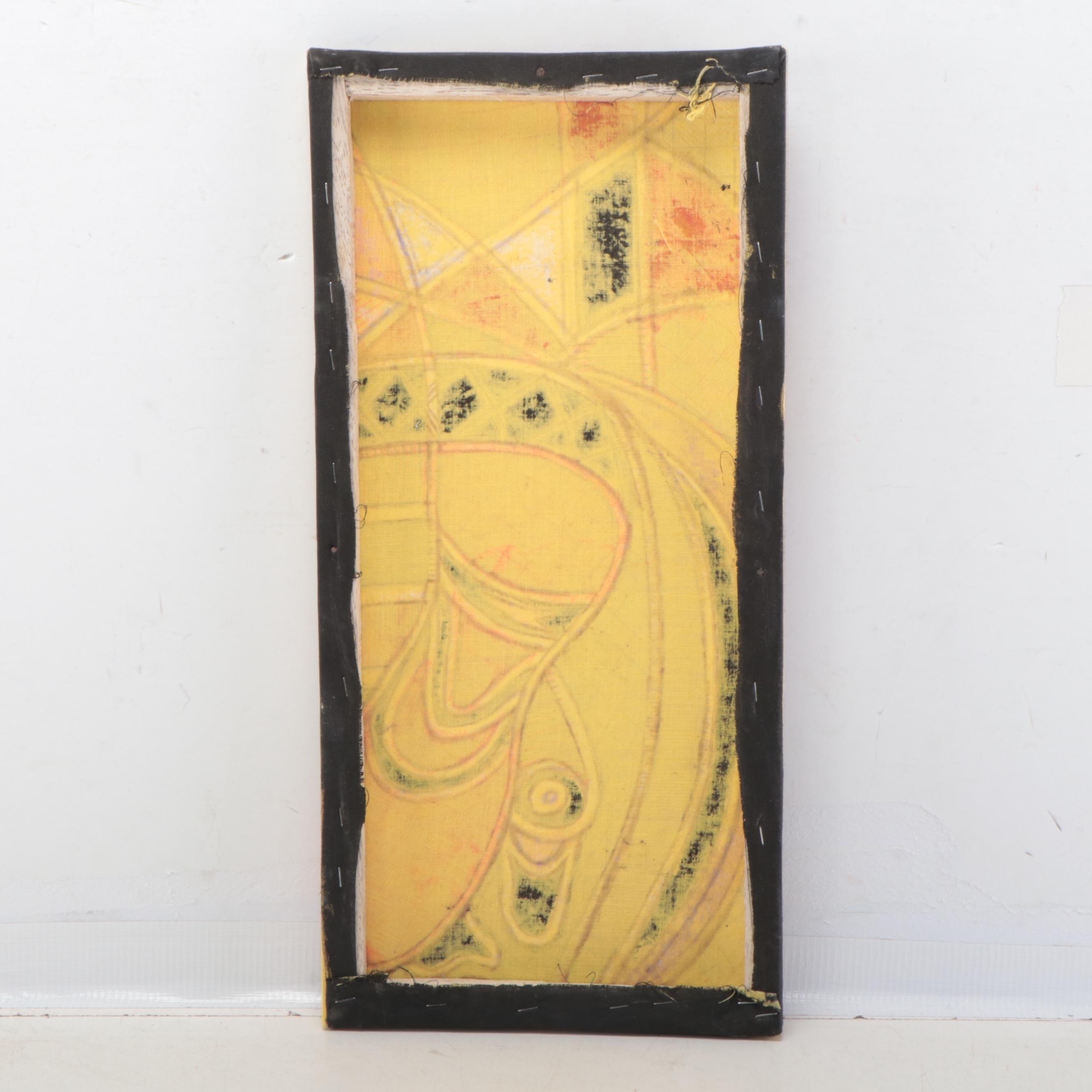 Kayode Buraimoh Mixed Media Painting, 2013