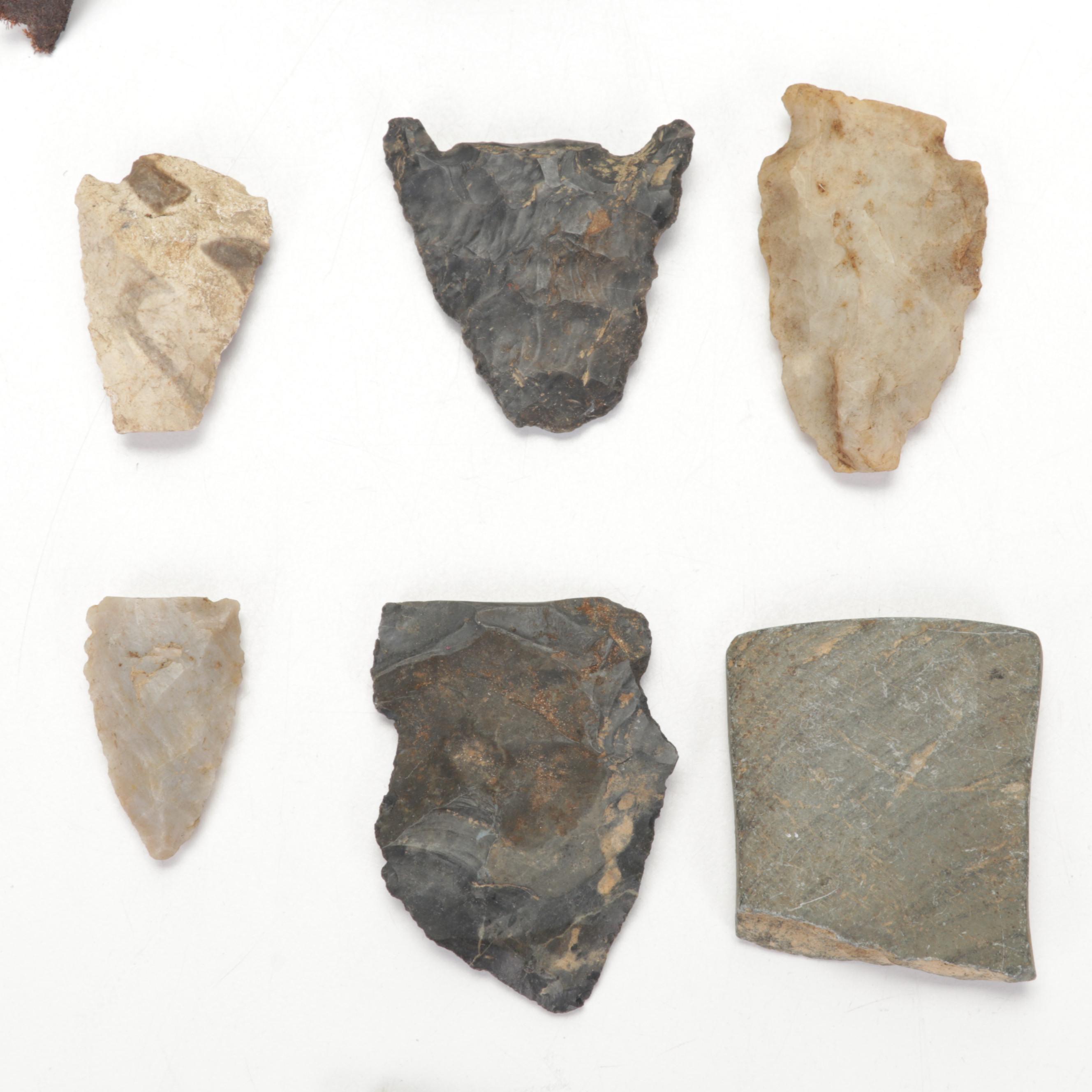 Projectile Points, Stone Tools and Gunpowder Horn
