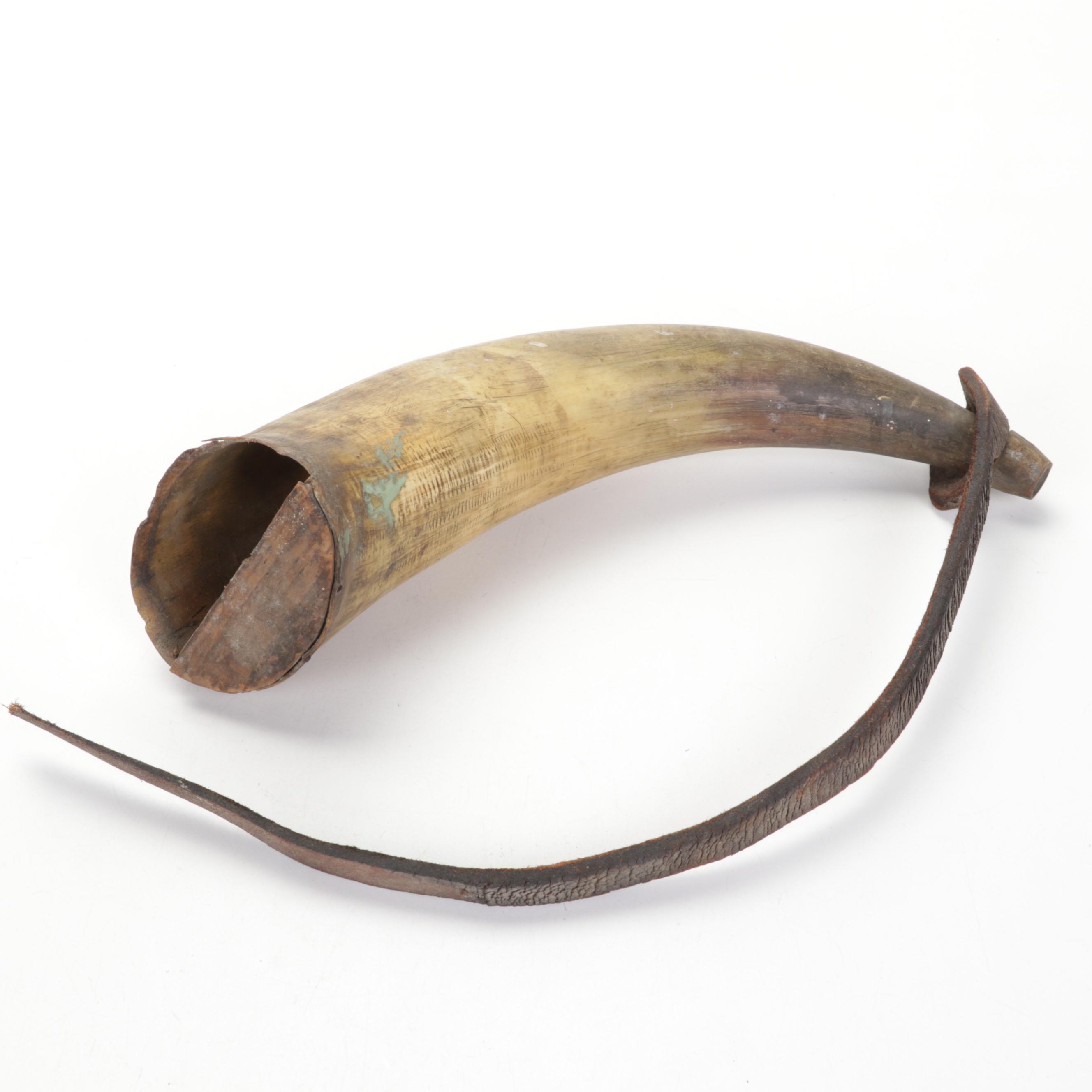 Projectile Points, Stone Tools and Gunpowder Horn