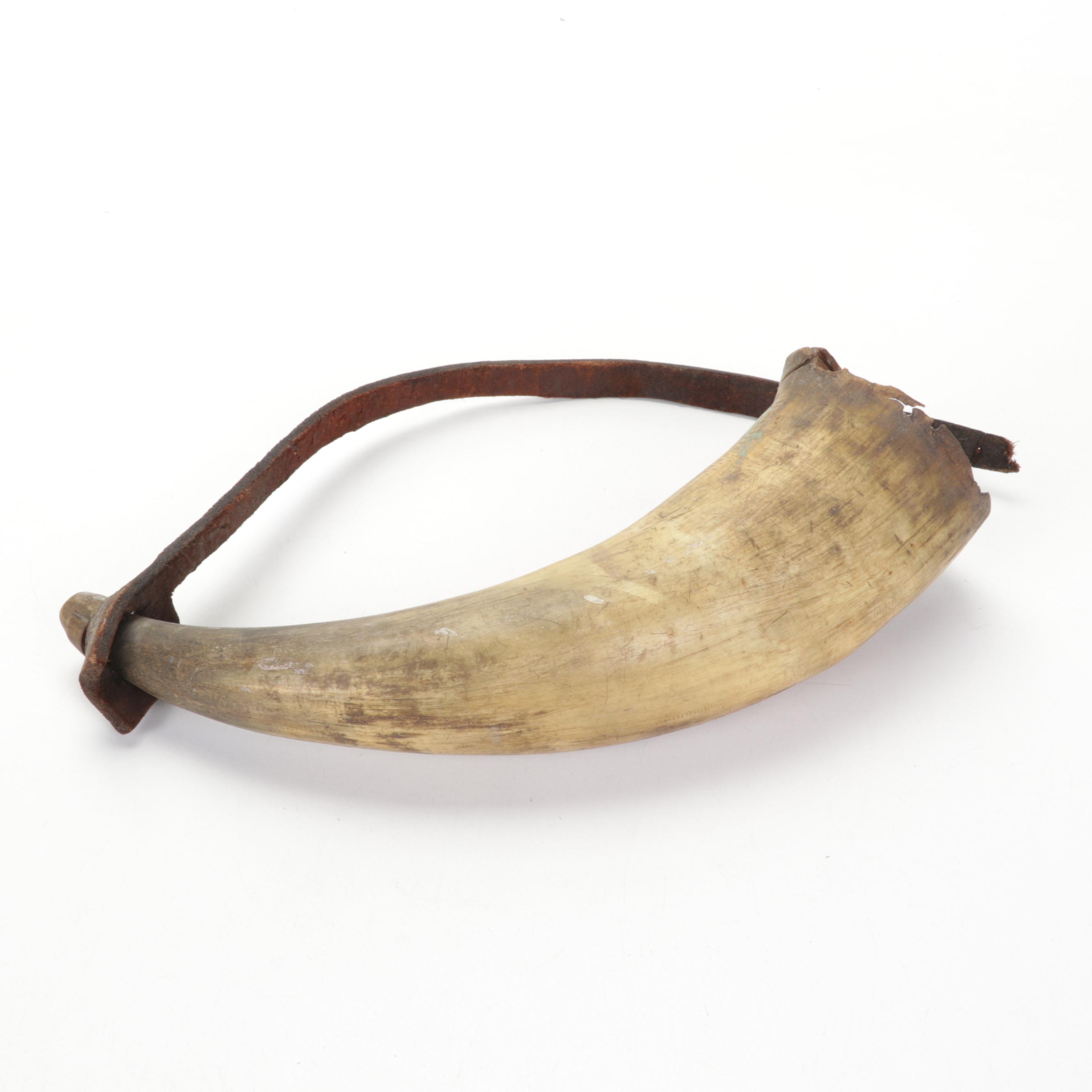 Projectile Points, Stone Tools and Gunpowder Horn