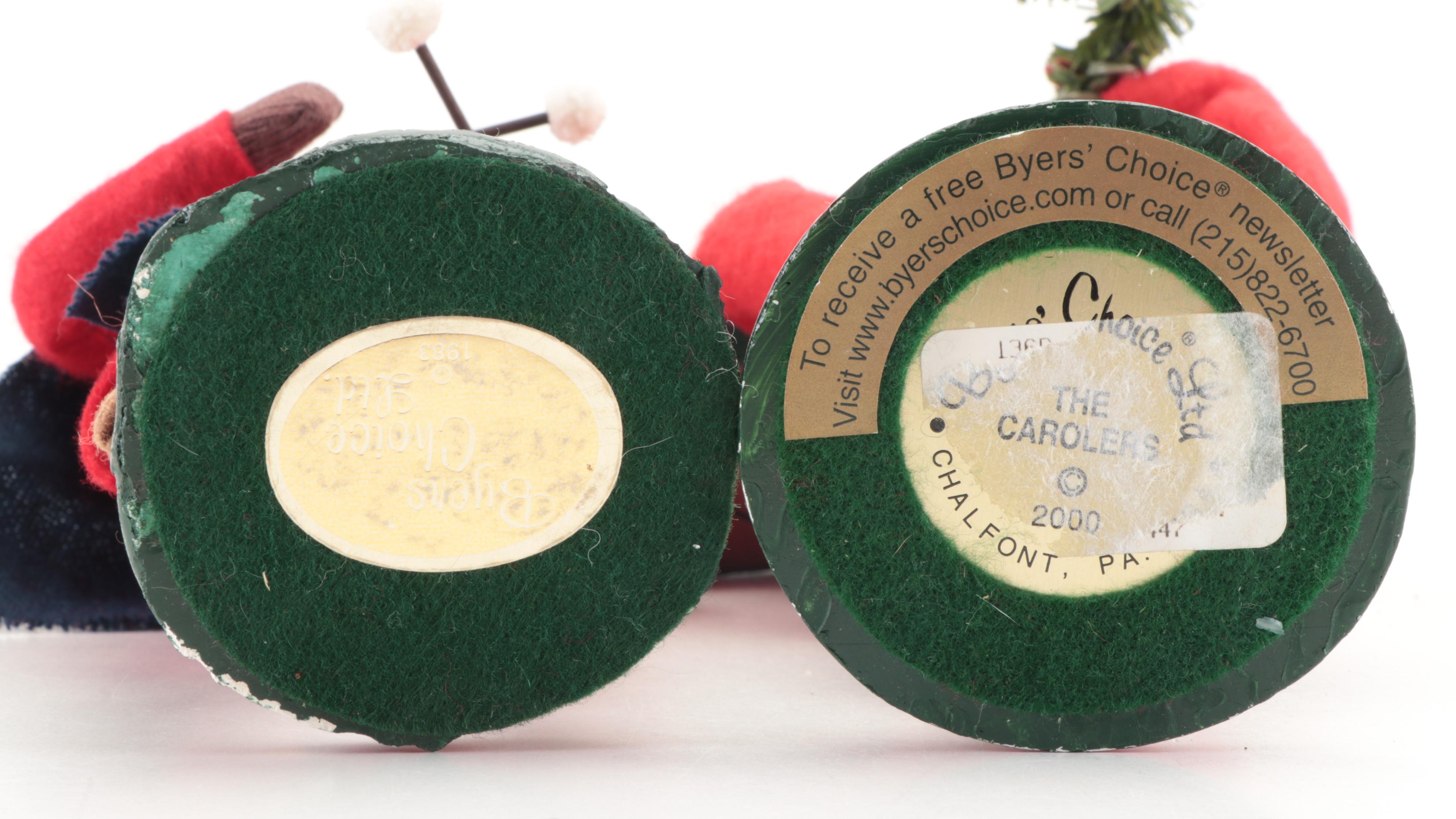 Byers' Choice "Traditional Child" and Other "The Carolers" Figurines