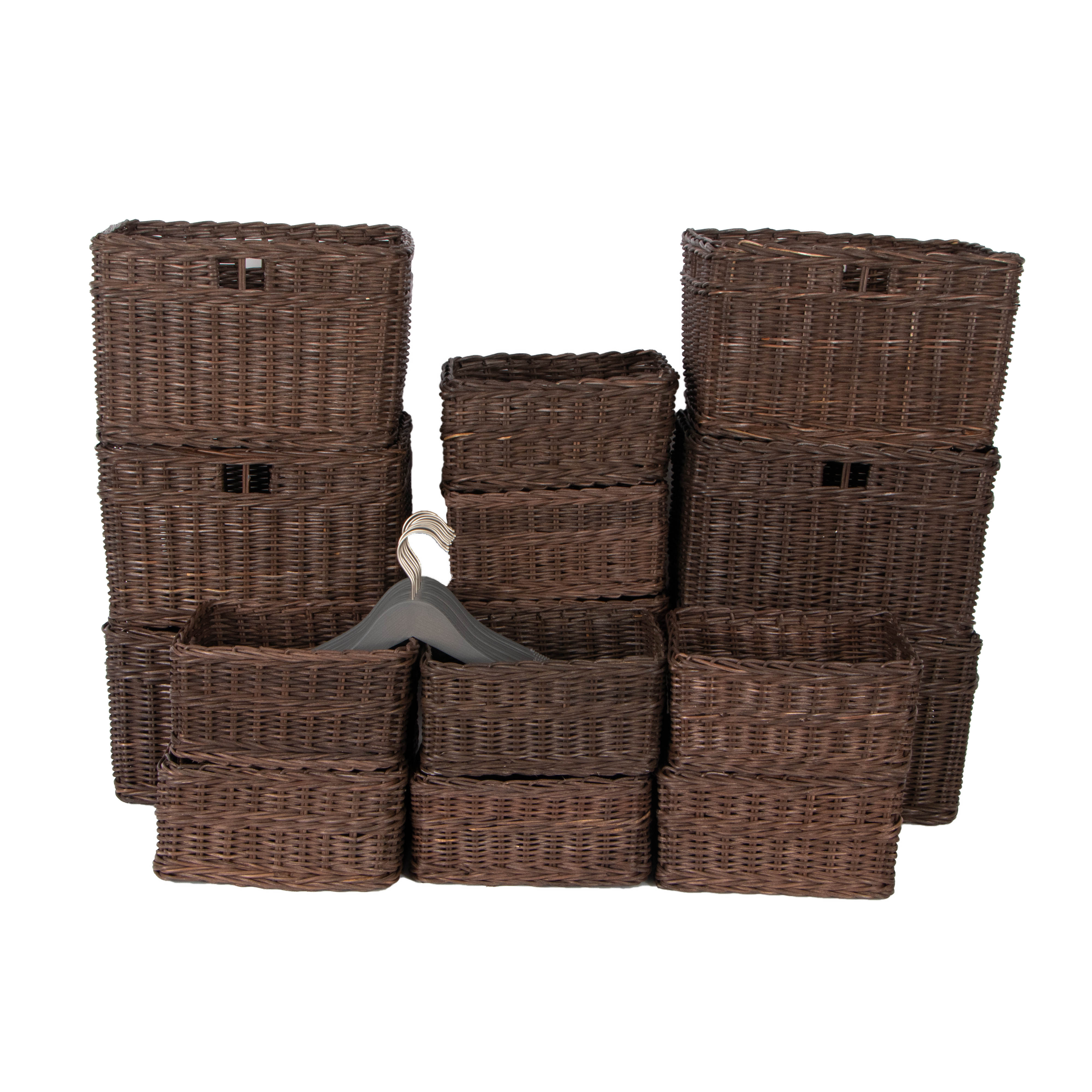 IKEA "Gabbig" Storage Baskets and Clothes Hangers