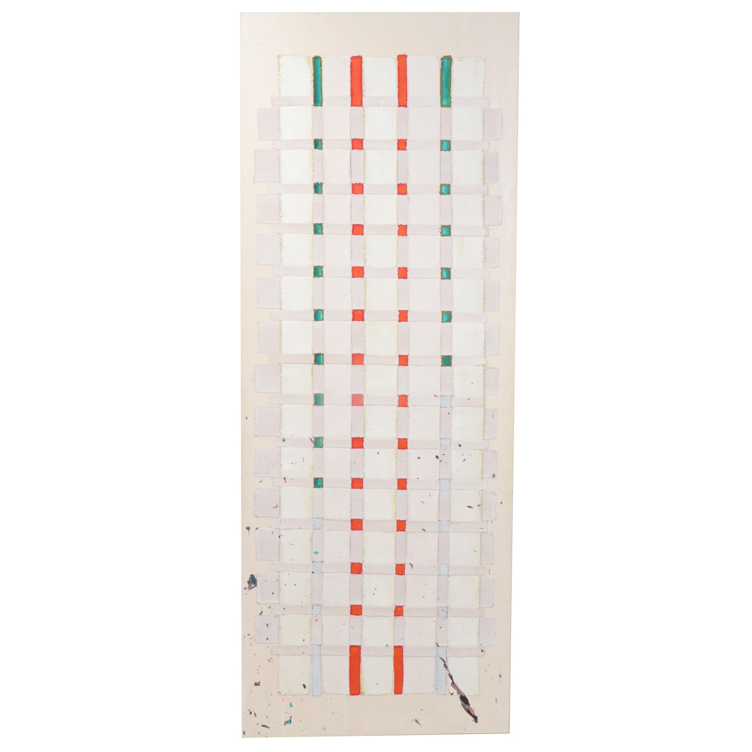 Jeffrey Scott Lewis Large-Scale Mixed Media Painting