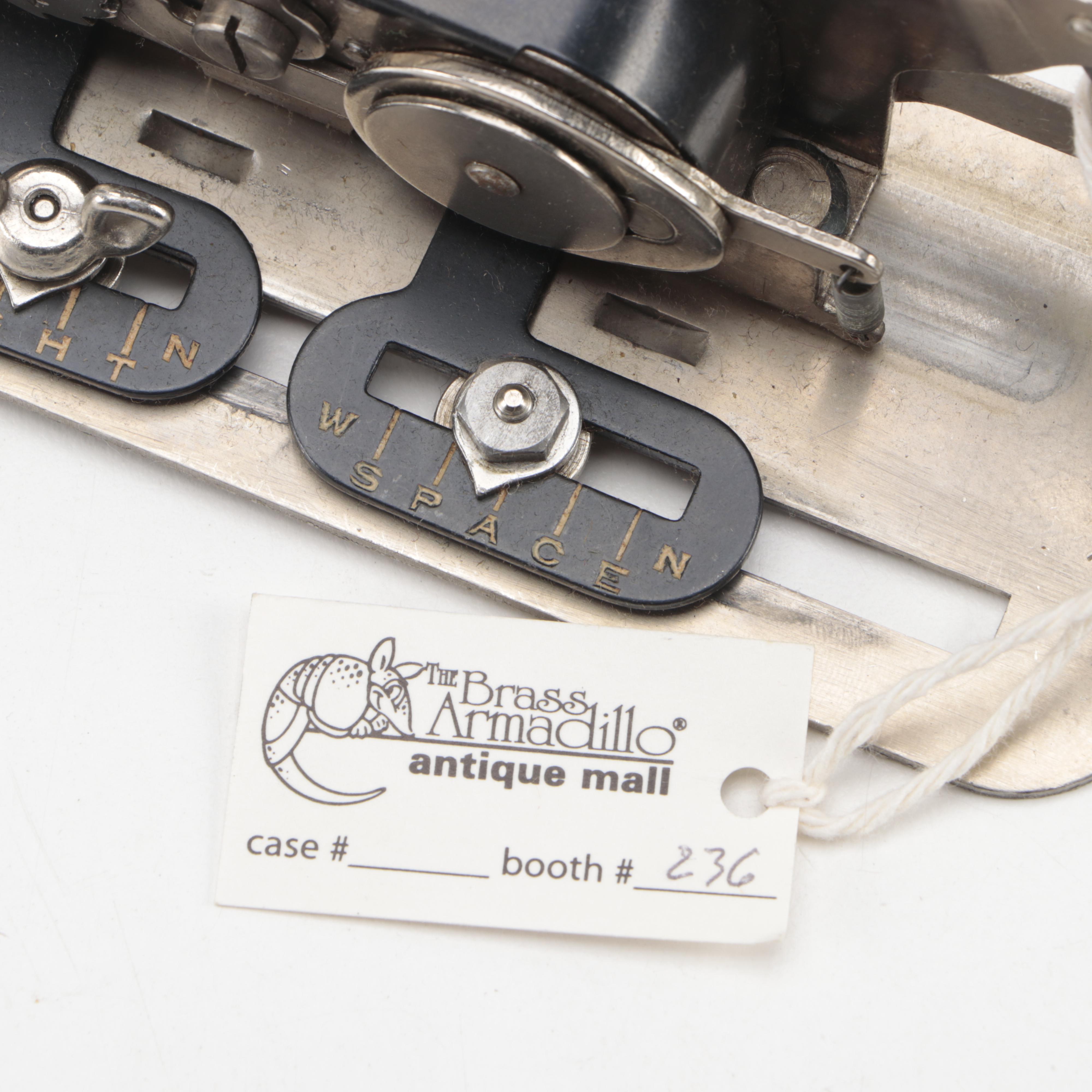 Singer Sewing Machine Buttonholer and Other Accessories, Mid-20th Century