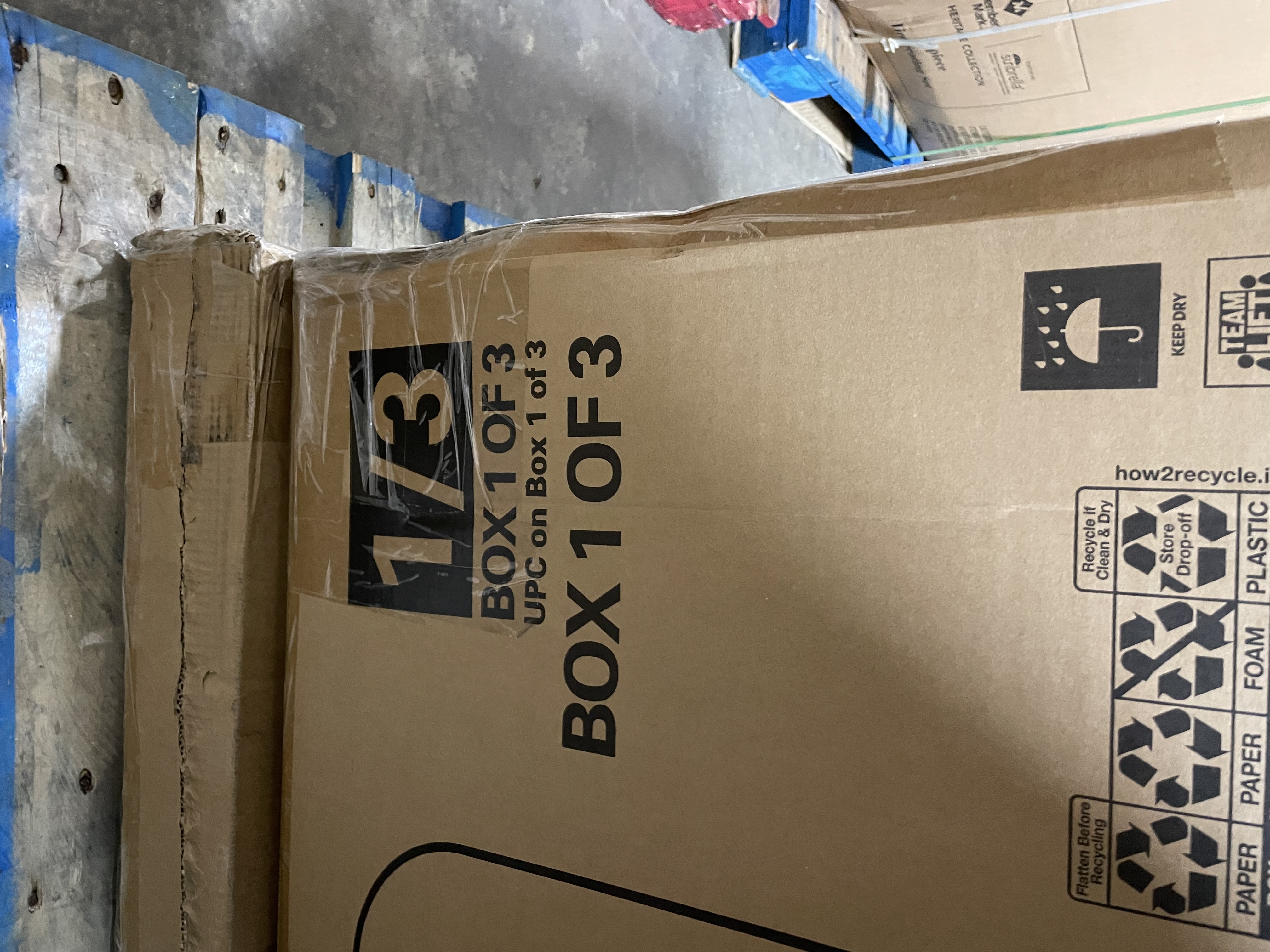 Member's Mark Halstead 7-Piece Resin Wicker Fire Pit Dining Set