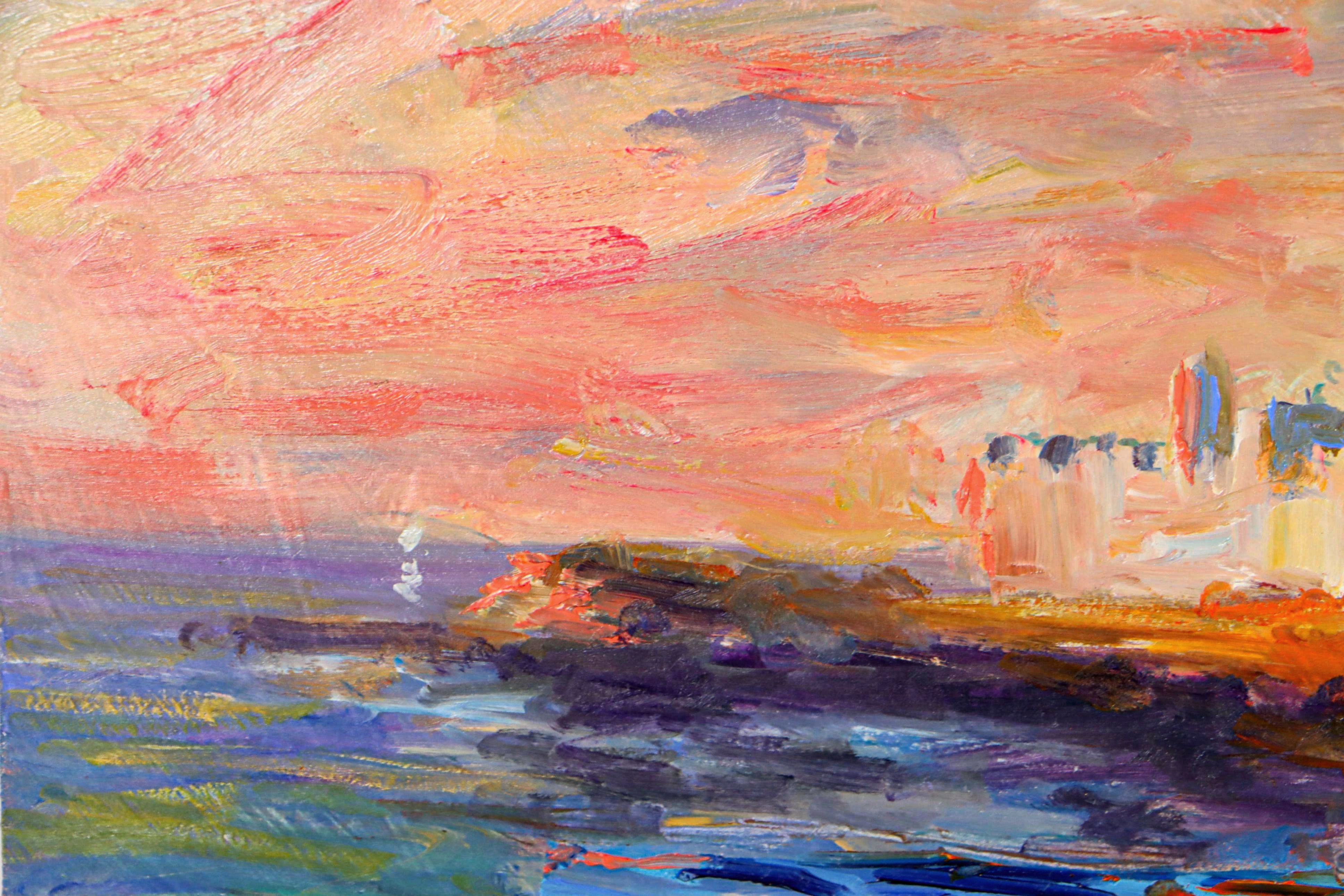 Nino Pippa Oil Painting "Essaouira - Morocco - Game of Thrones City," 2022