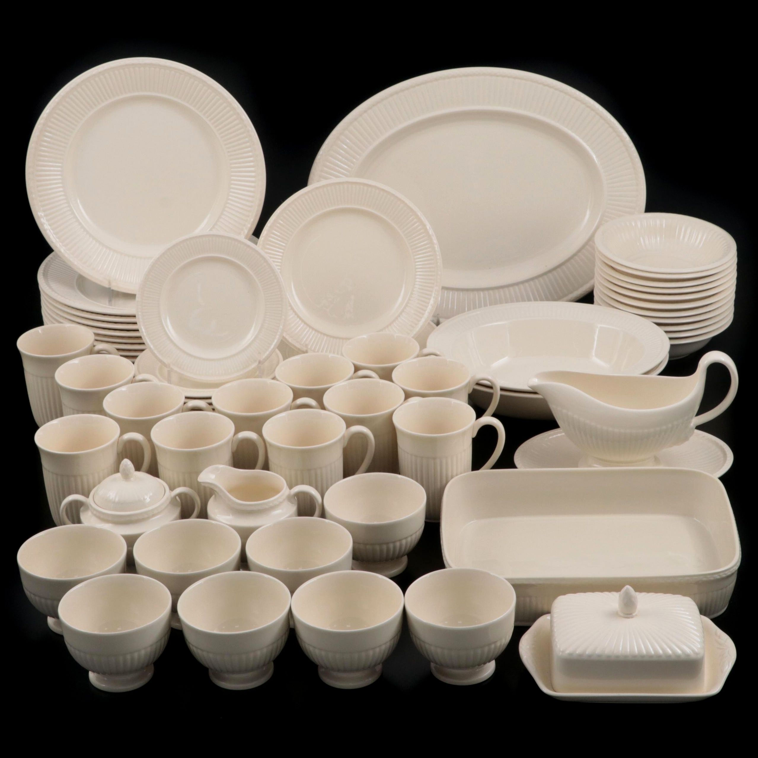 Wedgwood Creamware "Edme" Dinnerware Collection
