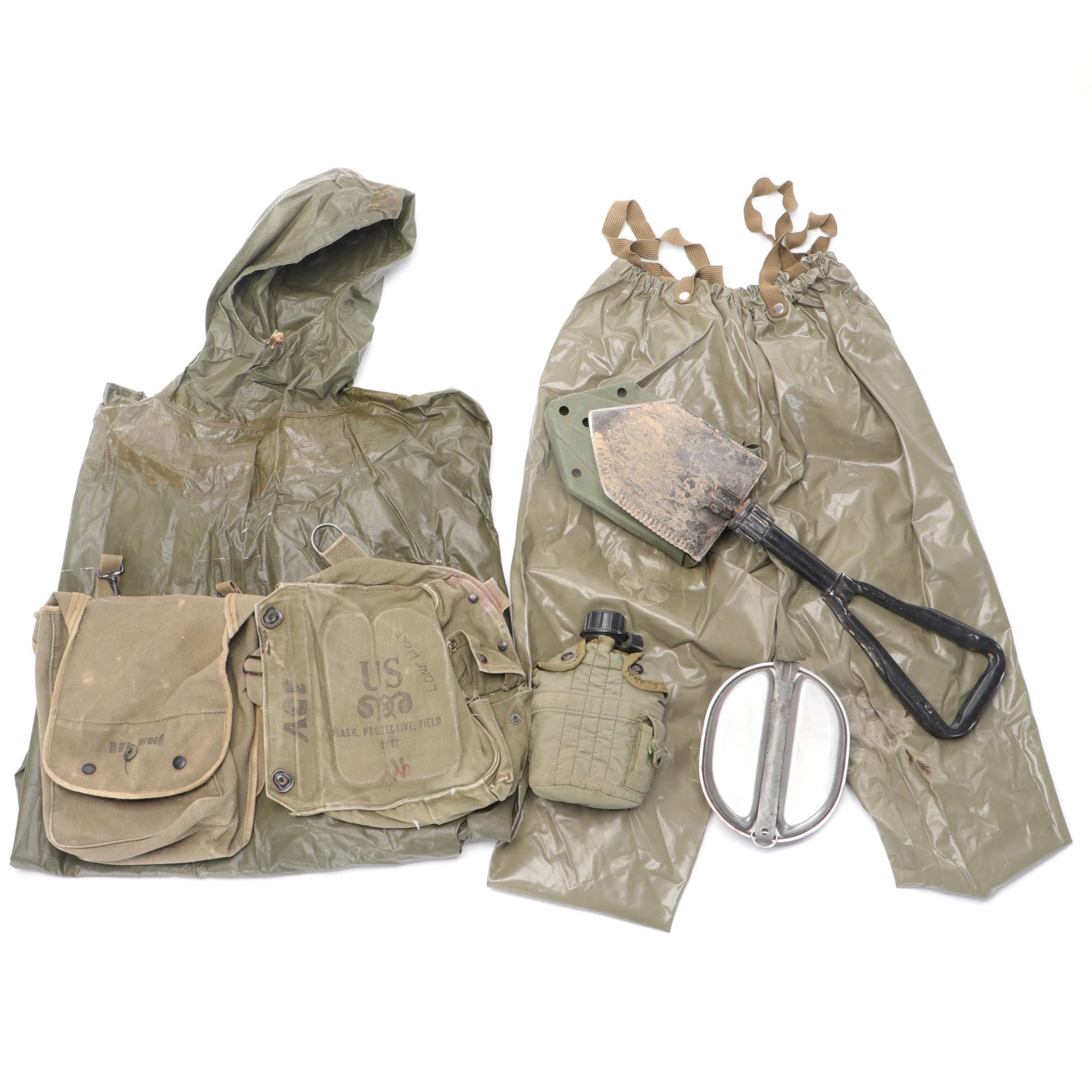 U.S Militaria Collection with Clothing and Supplies