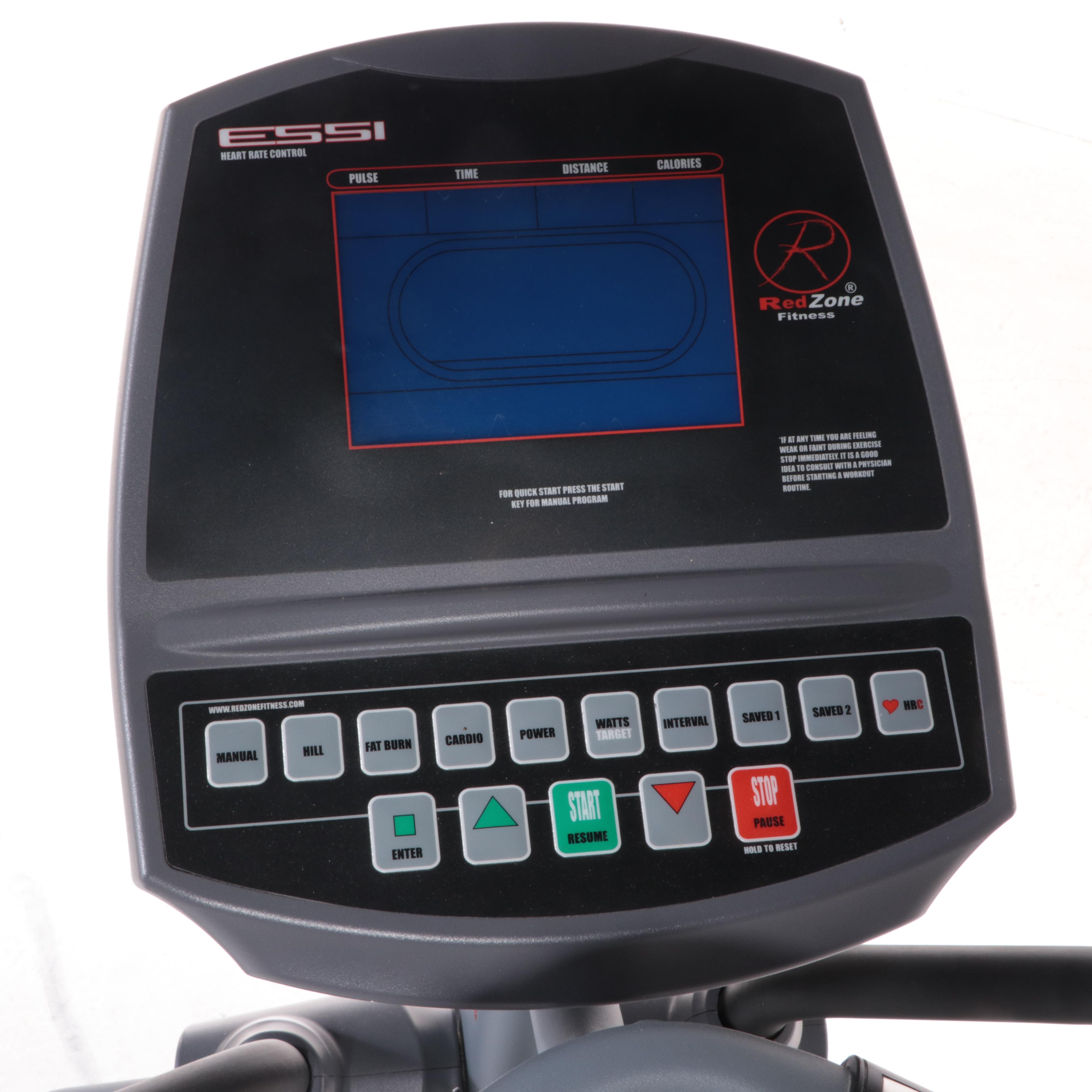 Red Zone E55I Elliptical Trainer
