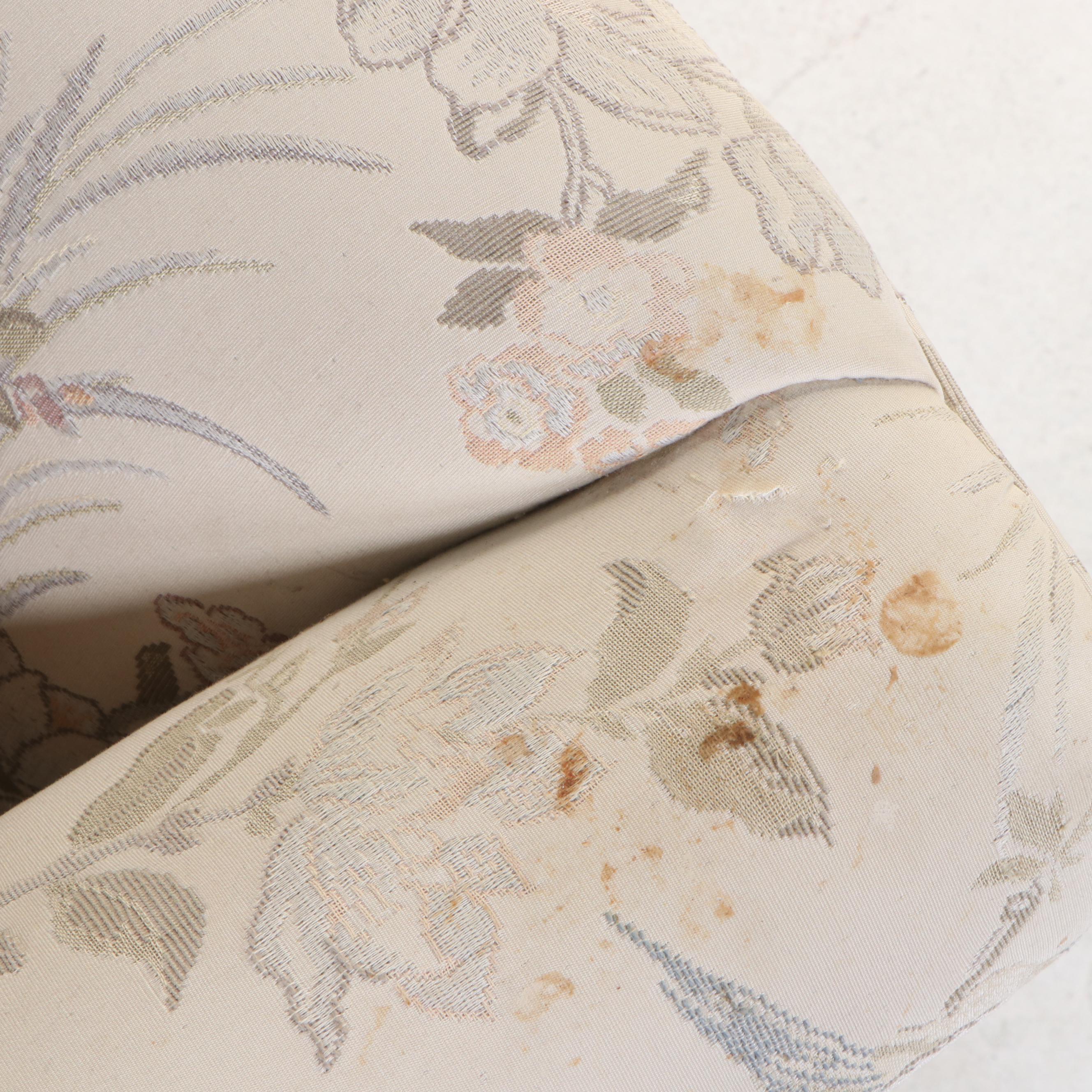 Conover Chair Co. Chippendale Style Mahogany and CustomUpholstered Sofa EBTH