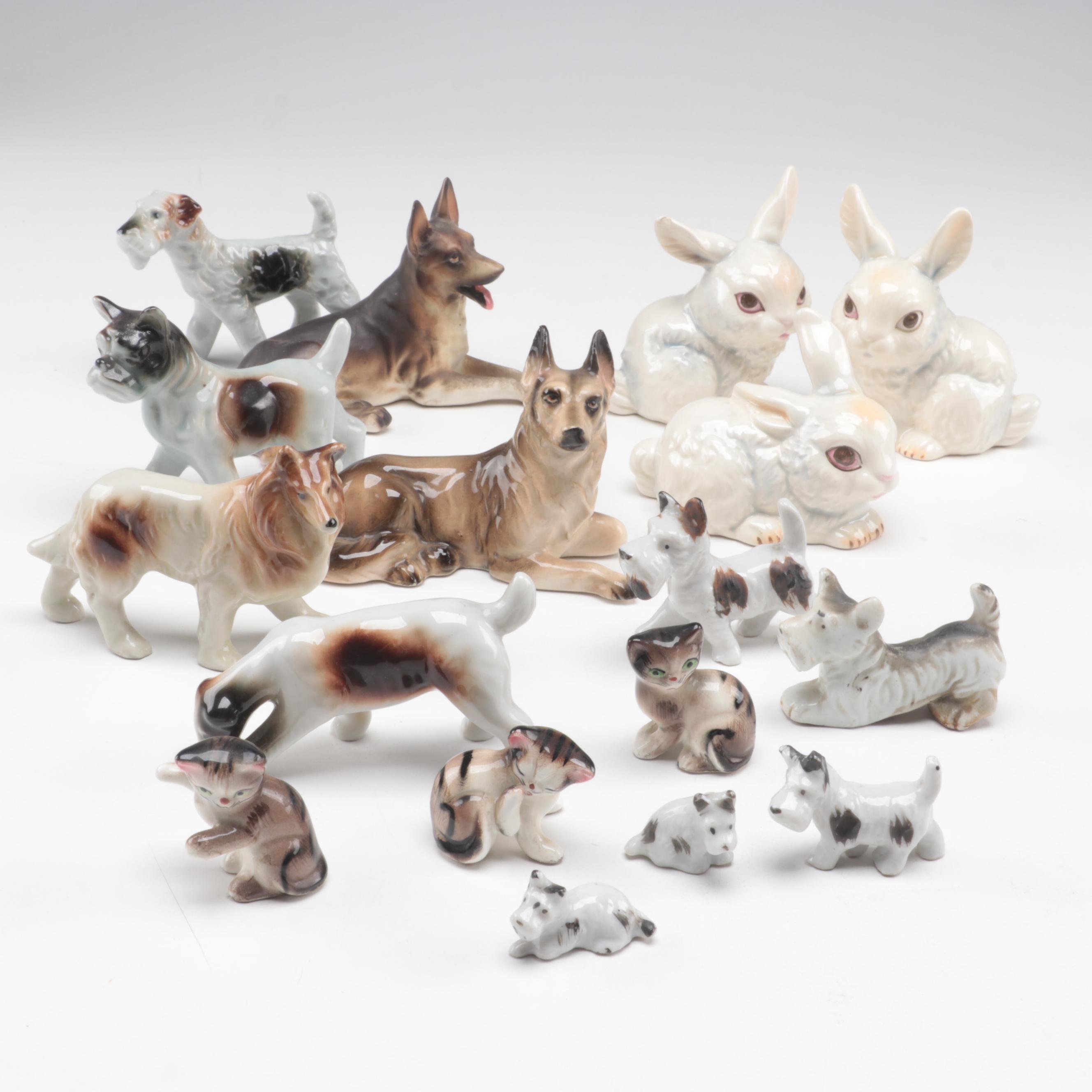 Goebel, Napco, and Other Ceramic Animal Figurines