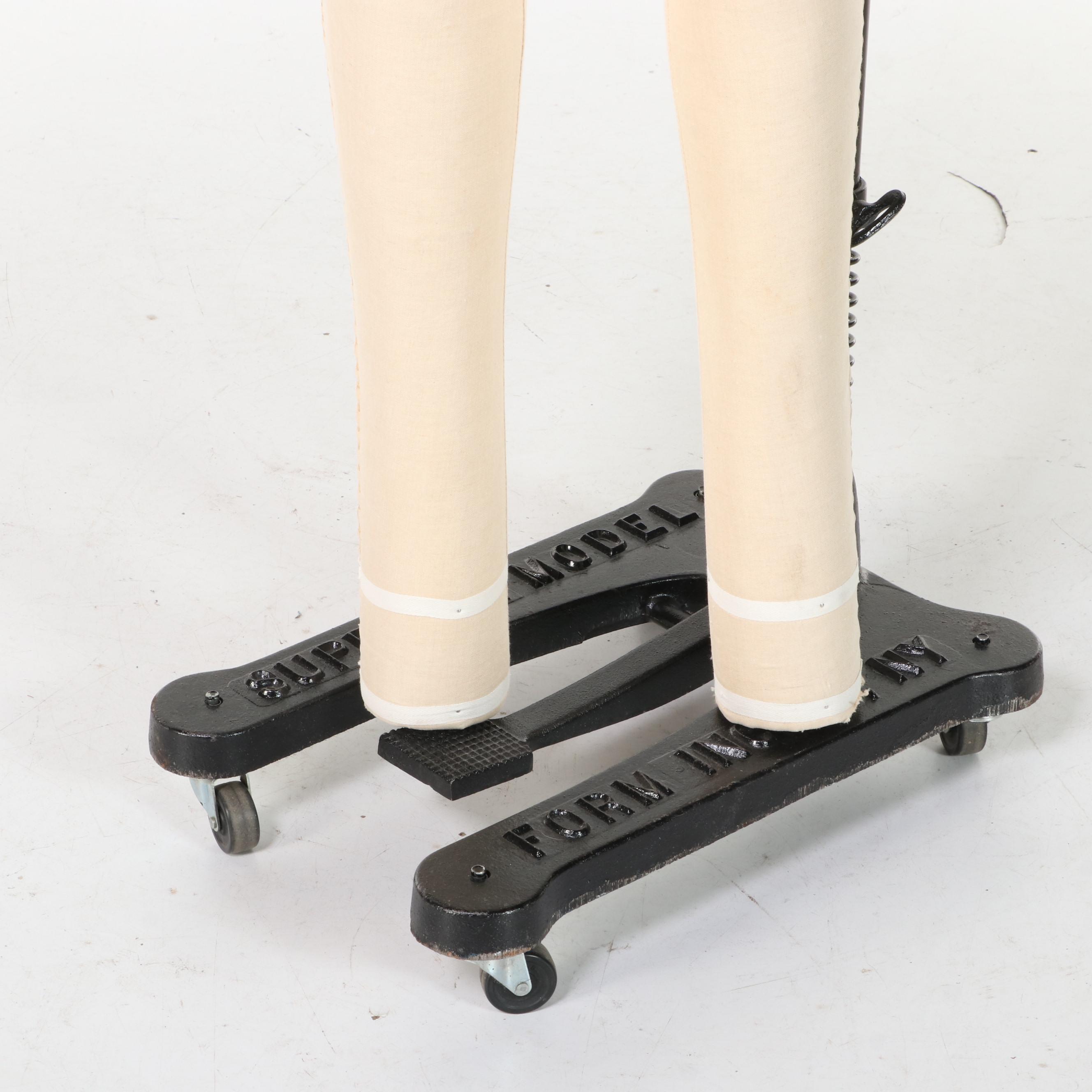 Wolf Form Co. Collapsible Full Body Male Dress Form with Stand